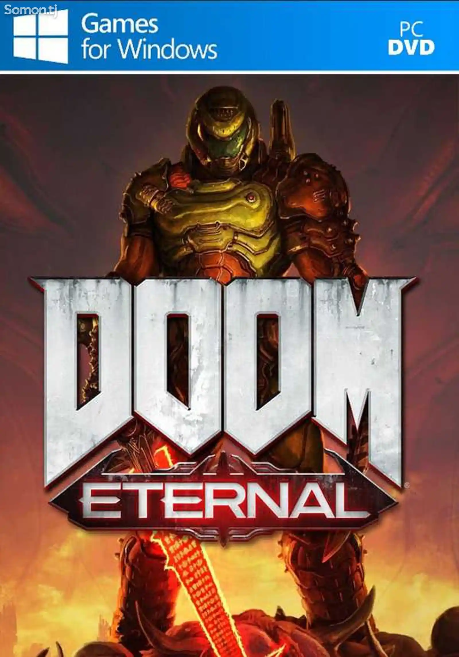 Игра Doom eternal для компьютера-пк-pc-1