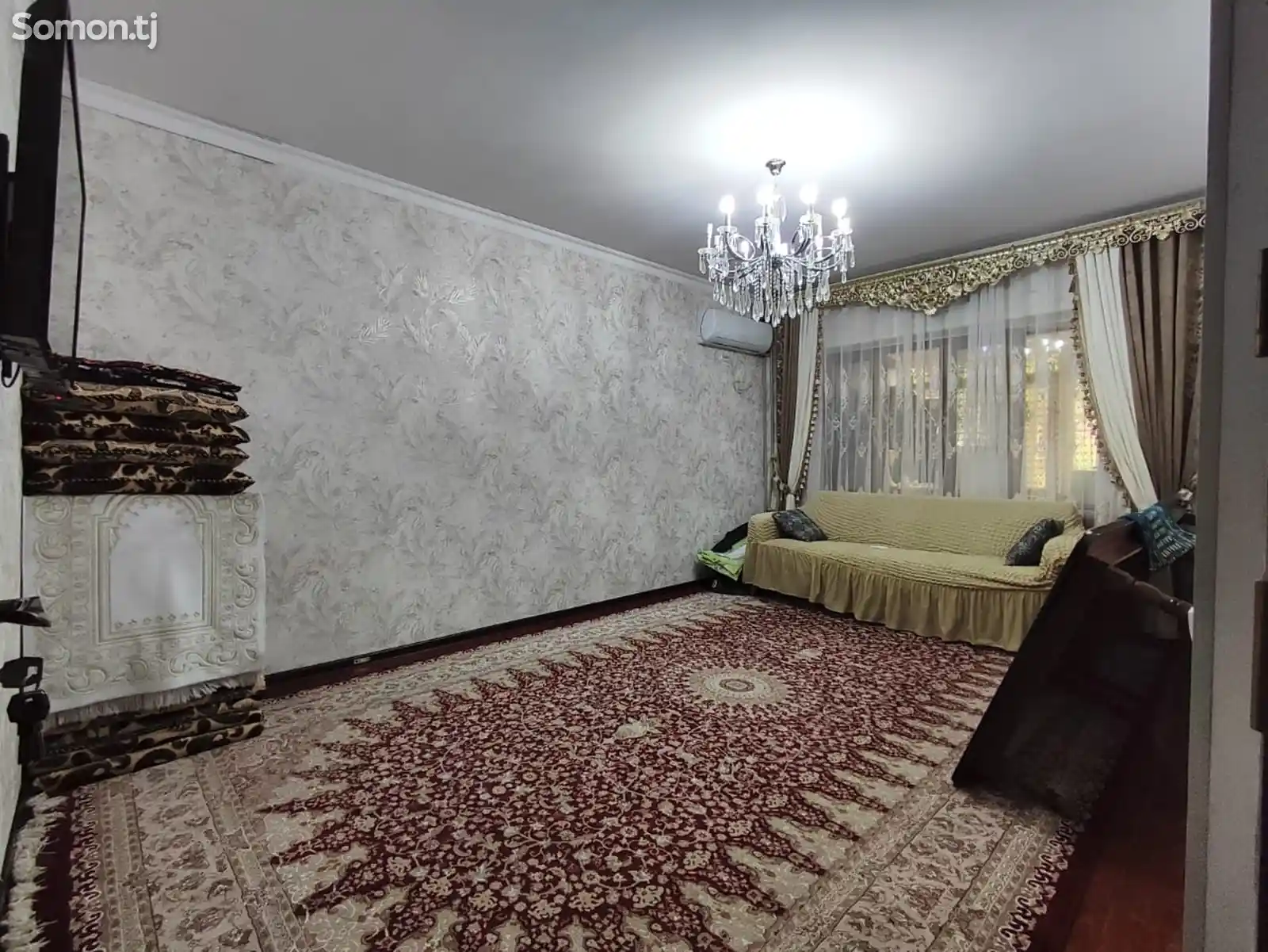 3-комн. квартира, 2 этаж, 76 м², Профсоюз-14