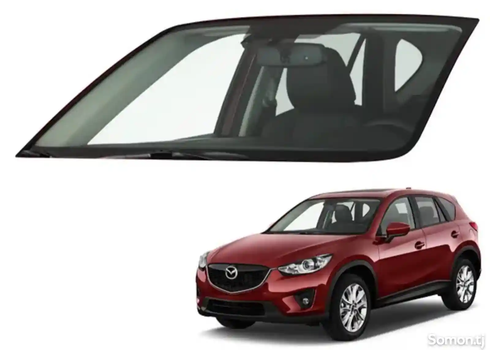 Лобовое стекло на Mazda CX5 2013