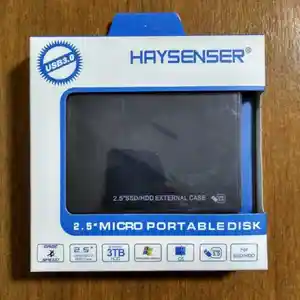 Внешний USB 3.0 жёсткий диск Haysenser 1TB