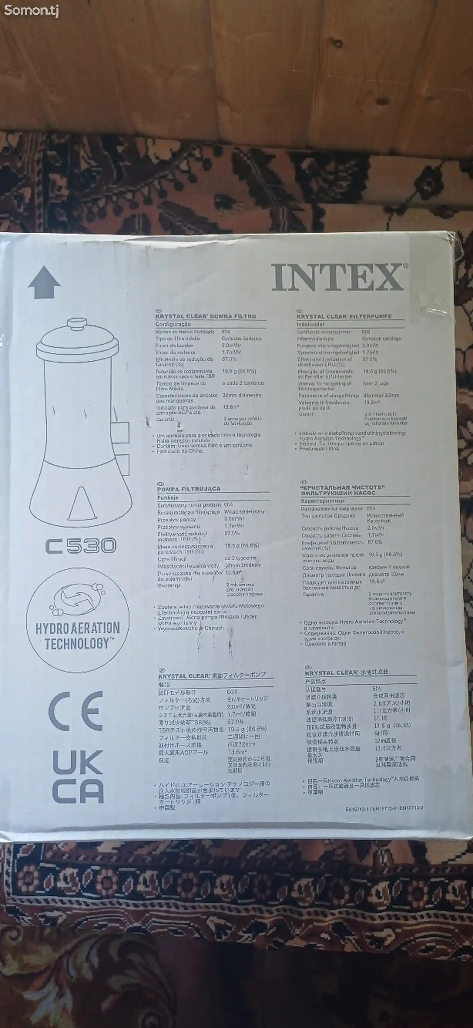 Фильтр для бассейнов Intex-4