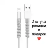 Быстрая зарядка для iPhone 20W с кабелем 1 метр Lightning и Type-C-10