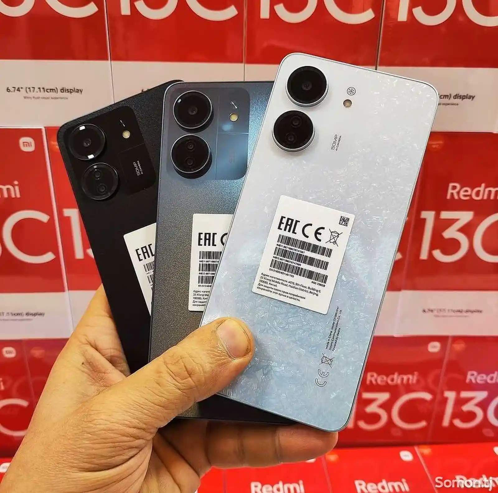 Xiaomi Redmi 13C 256Gb black-1