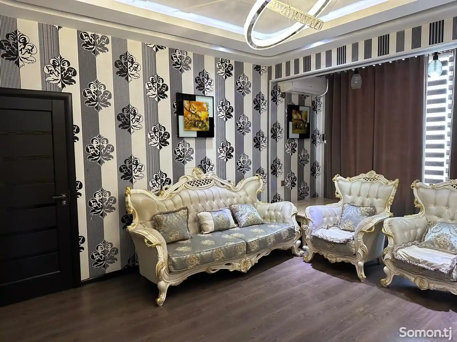 3-комн. квартира, 14 этаж, 97м², Сомони-3