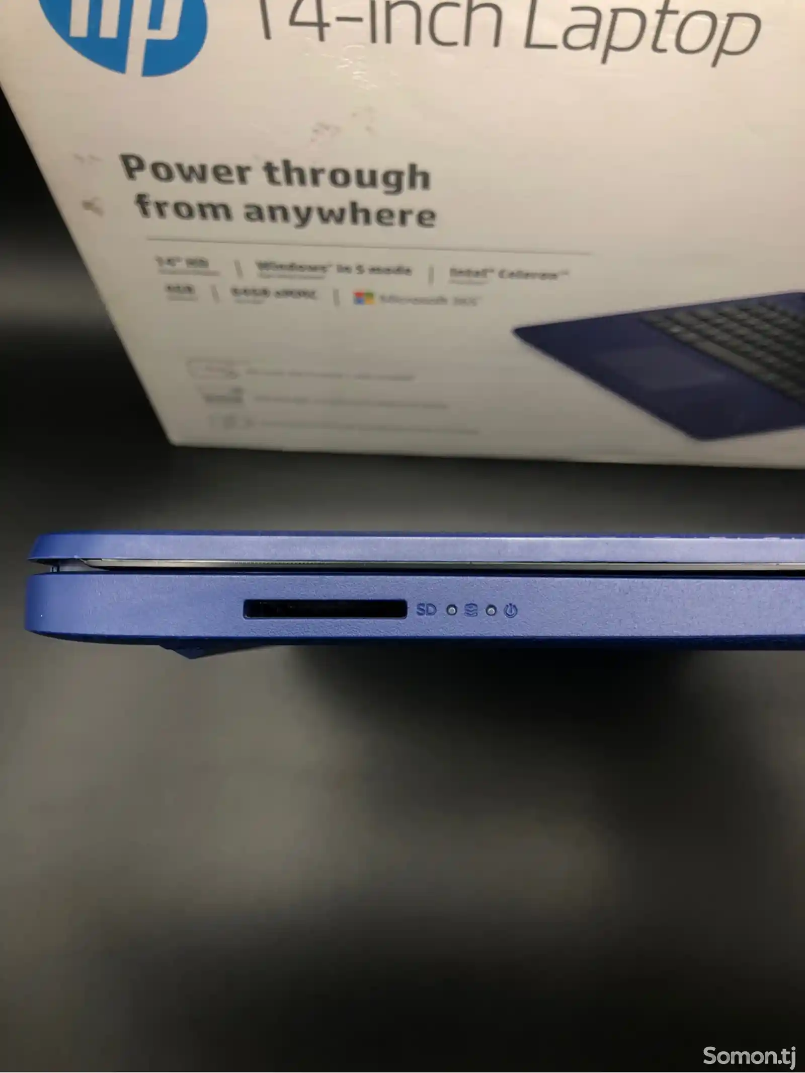 Ноутбук HP blue intel inside-6
