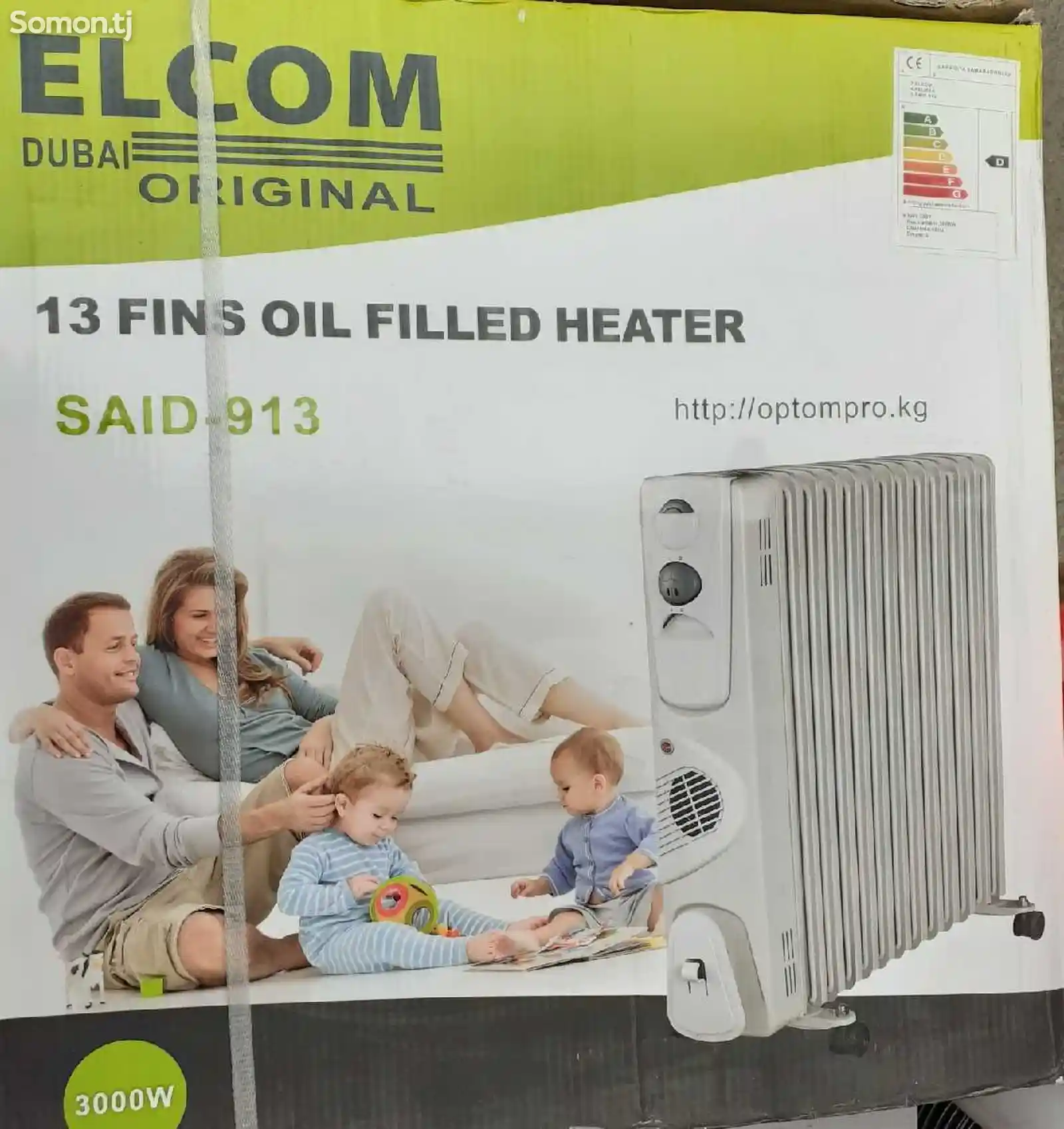 Радиатор масляный Elkom 913-2