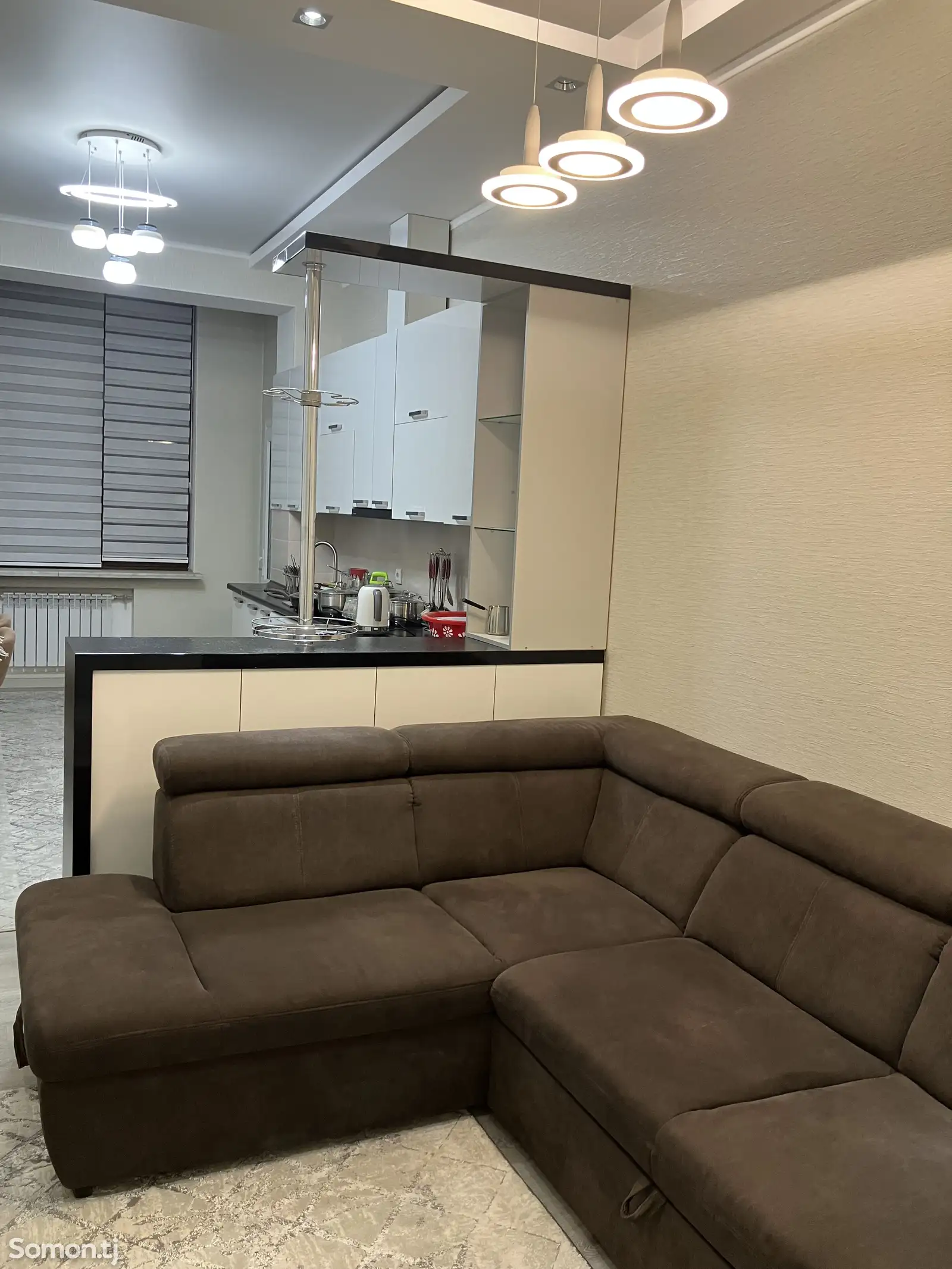 2-комн. квартира, 10 этаж, 110м², И. Сомони, ул. Шодмони 53-11