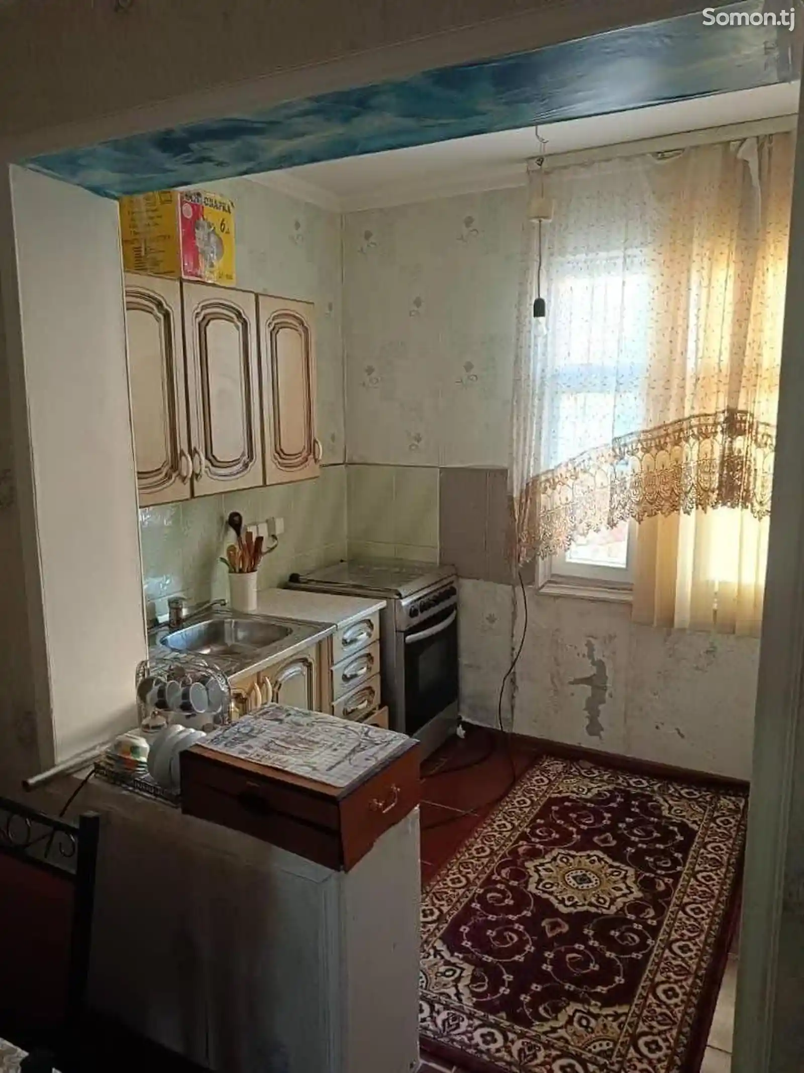 3-комн. квартира, 1 этаж, 53 м², Ҷамолиддин Каримзода 22-7