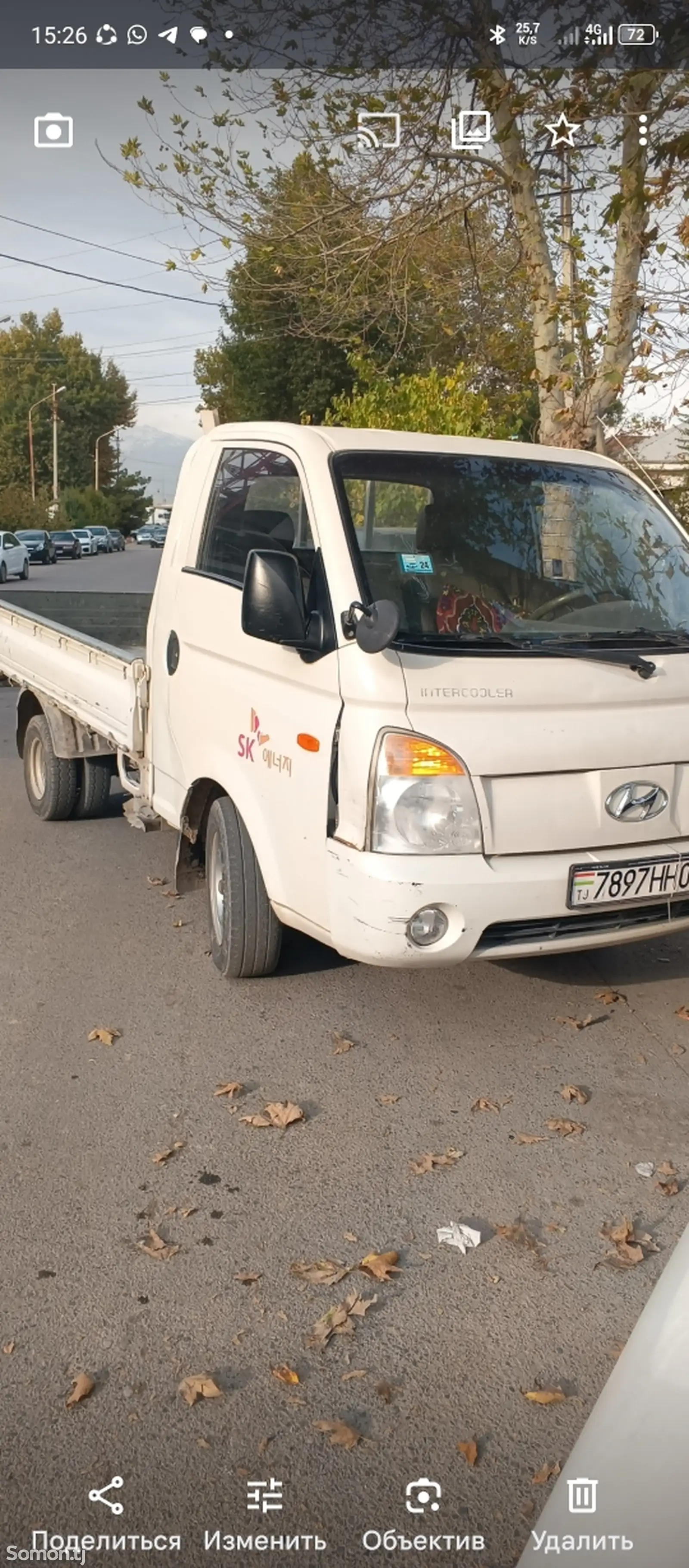 Бортовой автомобиль, Hyundai Porter, 2007-1