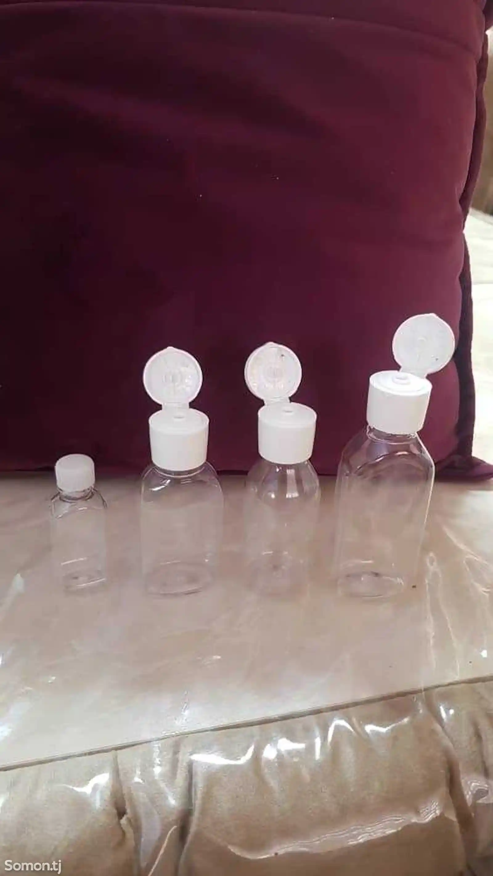 Пластиковые бутылки ПЭТ с крышками флип-топ-1