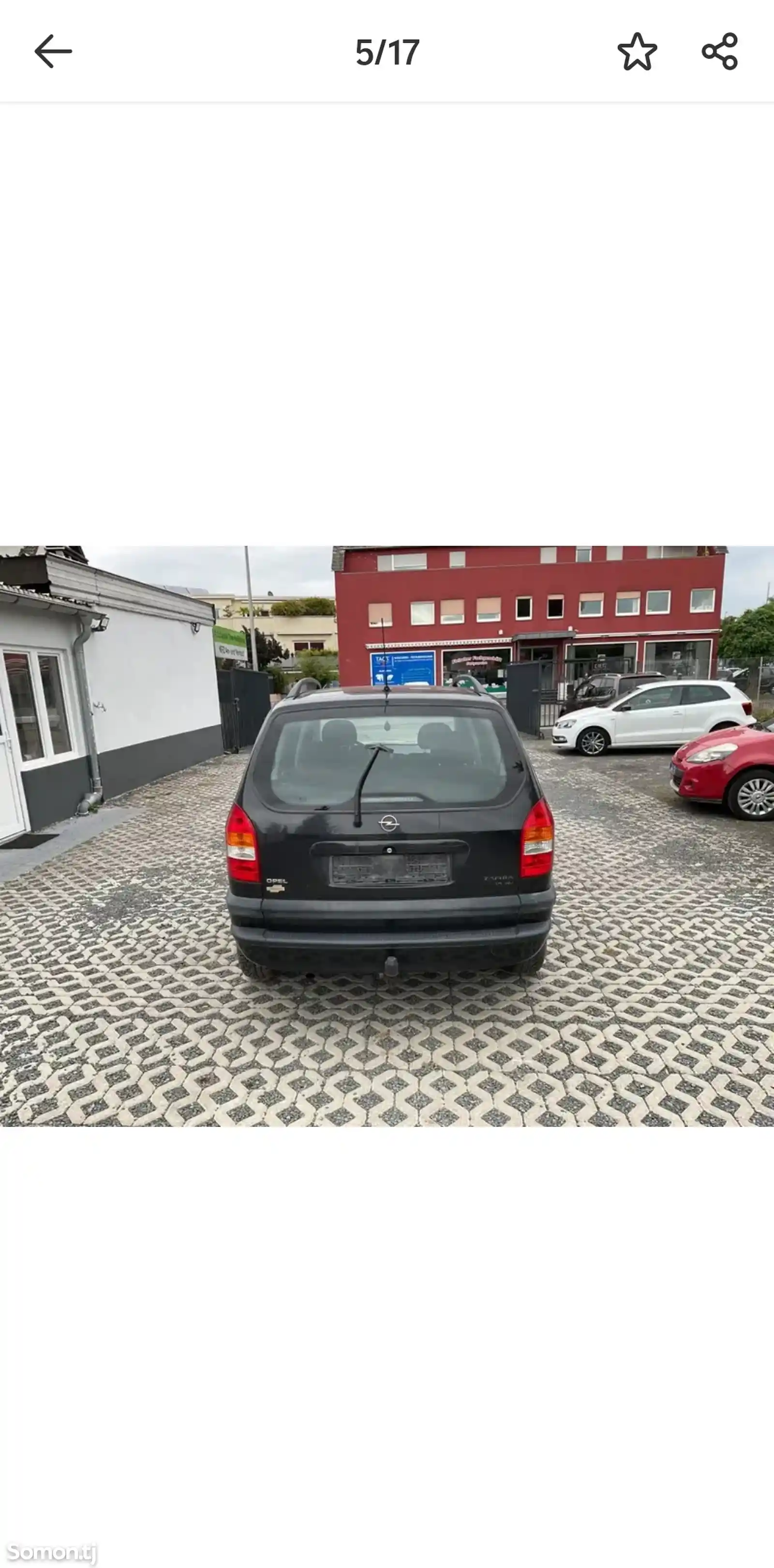 Opel Zafira, 1999-2