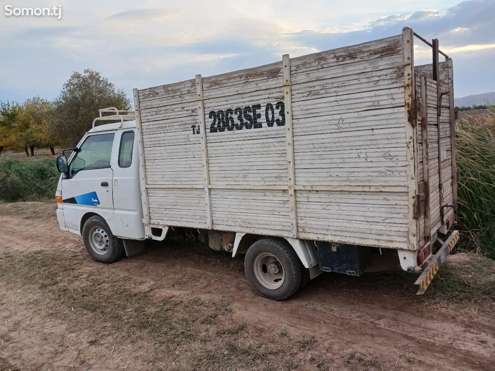 Бортовой автомобиль Hyundai Porter, 2003-4