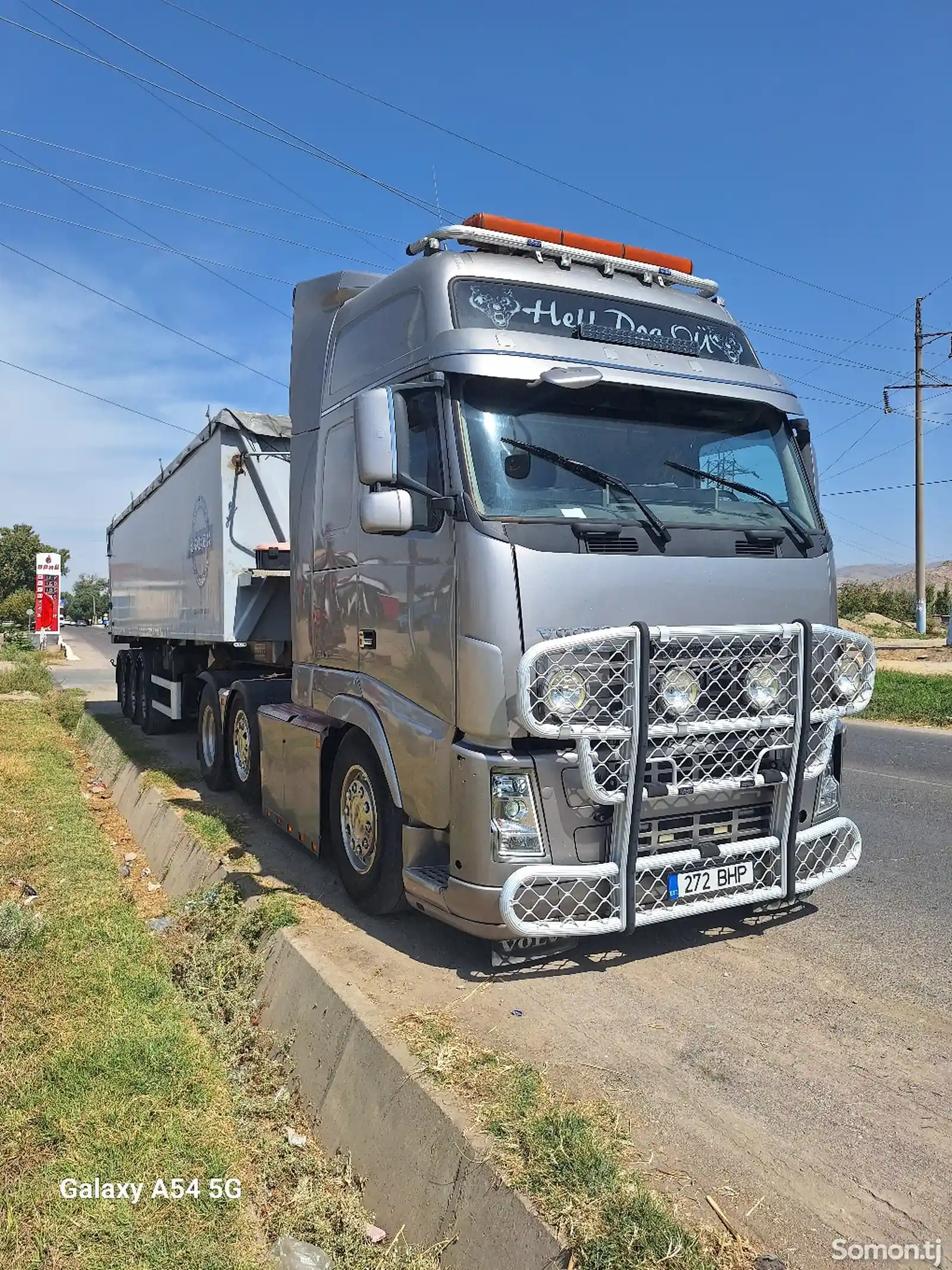 Бортовой грузовик Volvo FH16, 2008-4