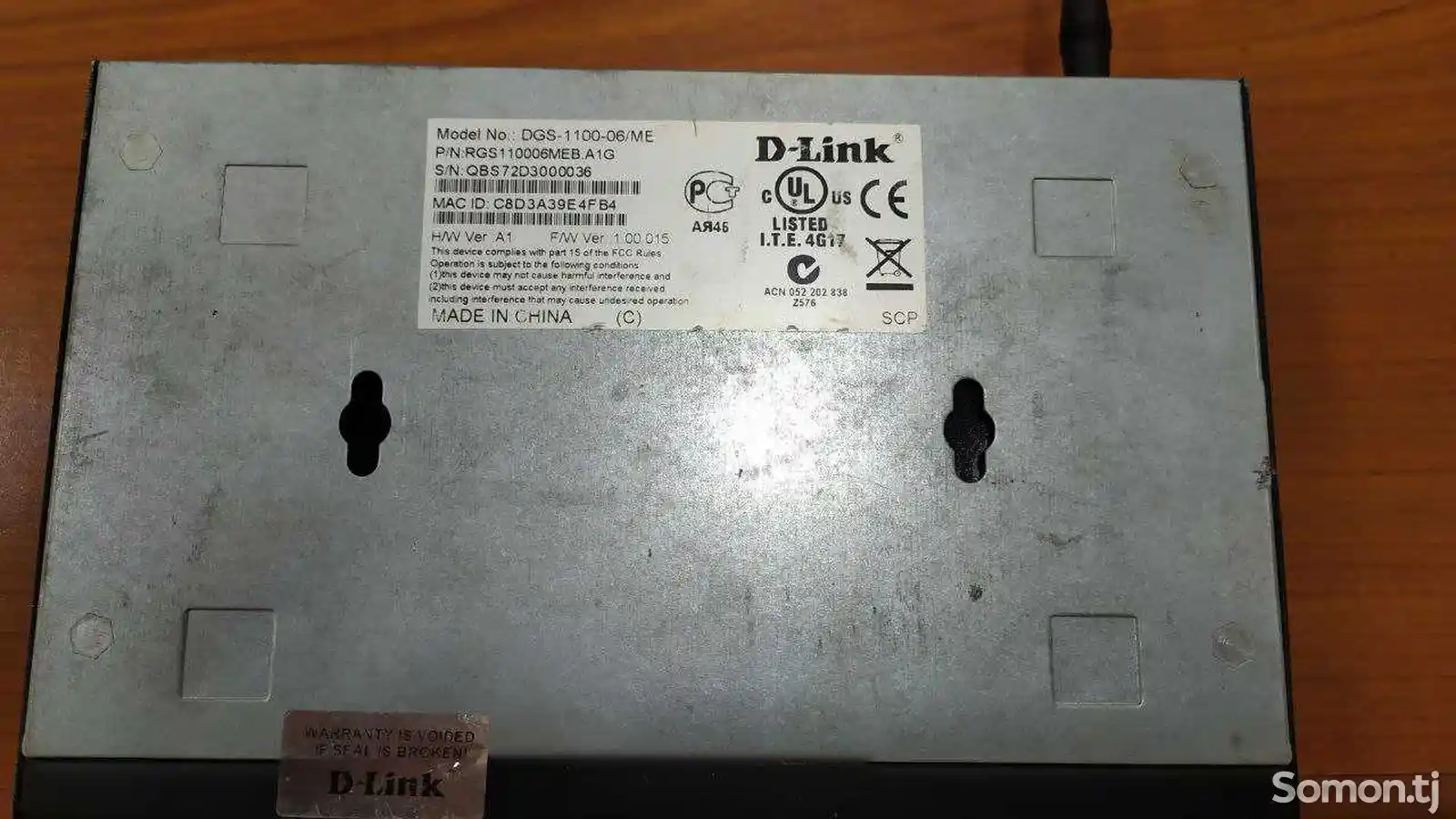 Коммутатор D-Link DGS-1100-06/ME/A1B 5G 1SFP-5