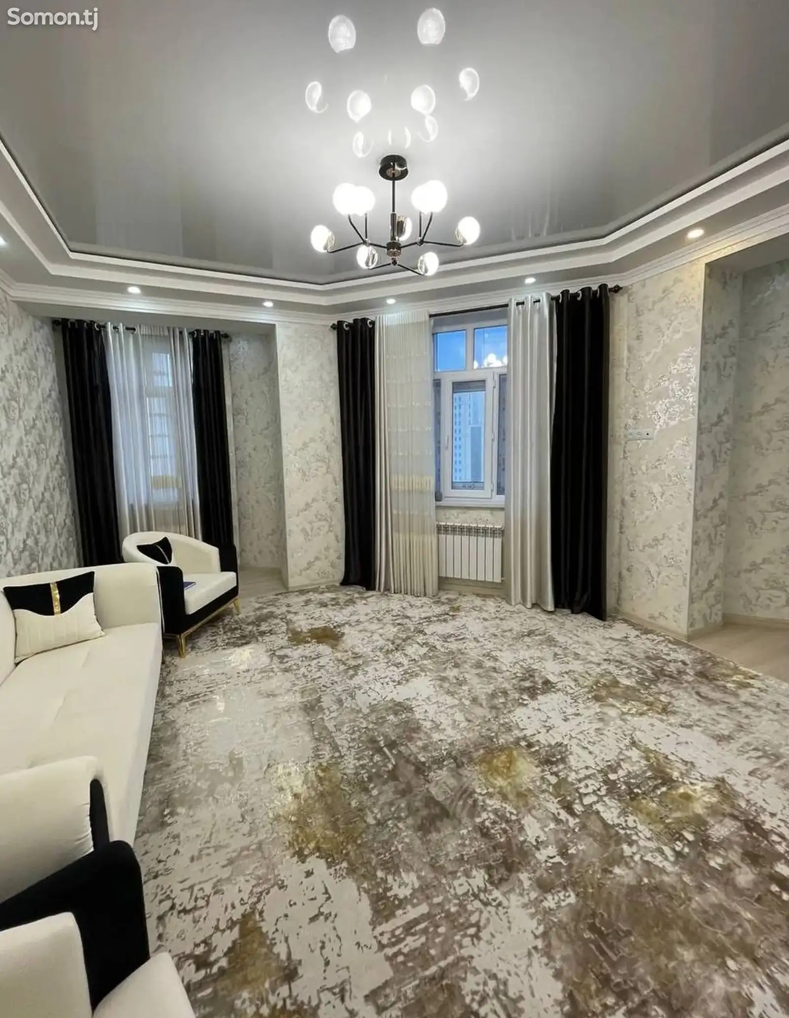 3-комн. квартира, 11 этаж, 83 м², фирдавси-1