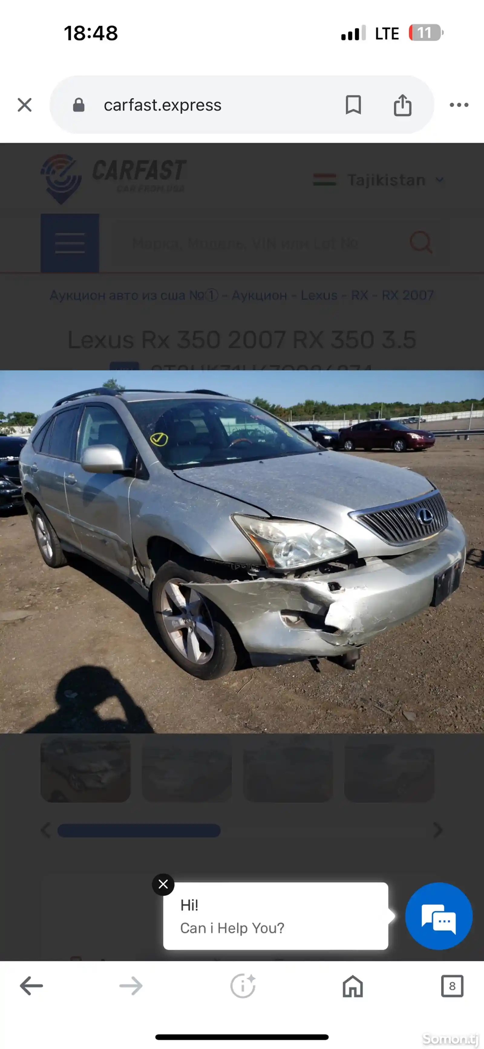 Lexus RX series, 2007-11