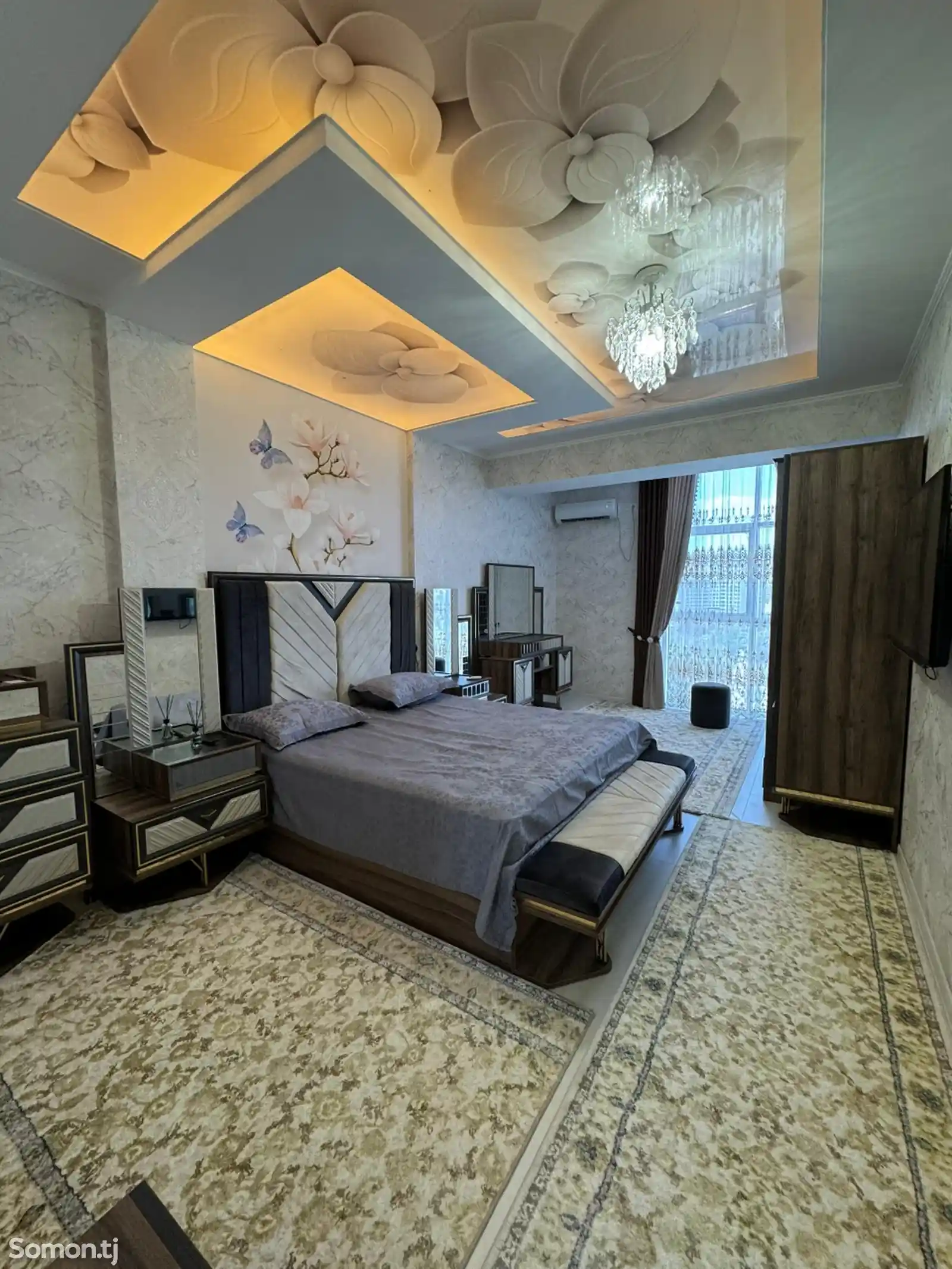 3-комн. квартира, 14 этаж, 145 м², Шохмансур-1