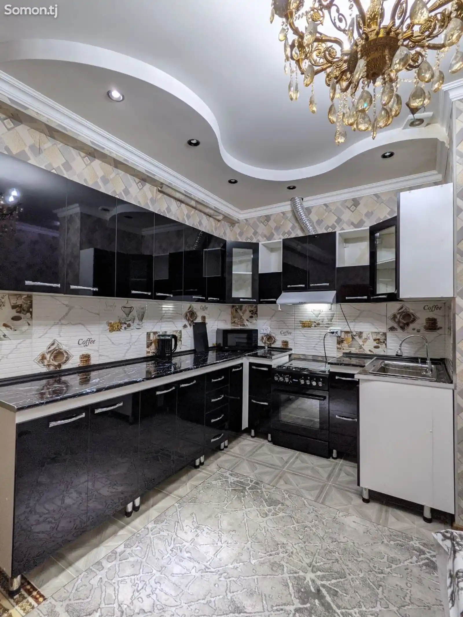 2-комн. квартира, 9 этаж, 80м²,И.Сомони-9