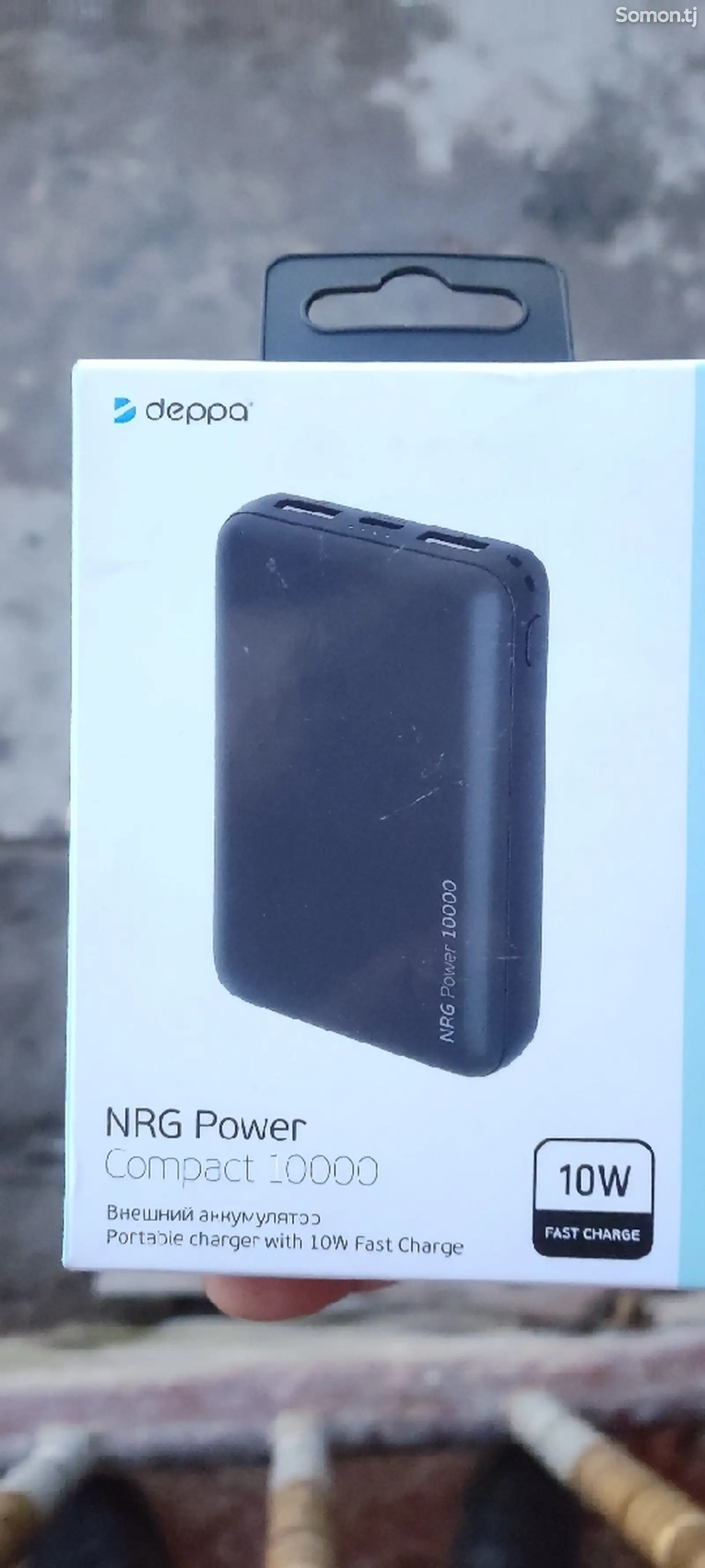 Внешний аккумулятор Deppa compact 10000mah-1