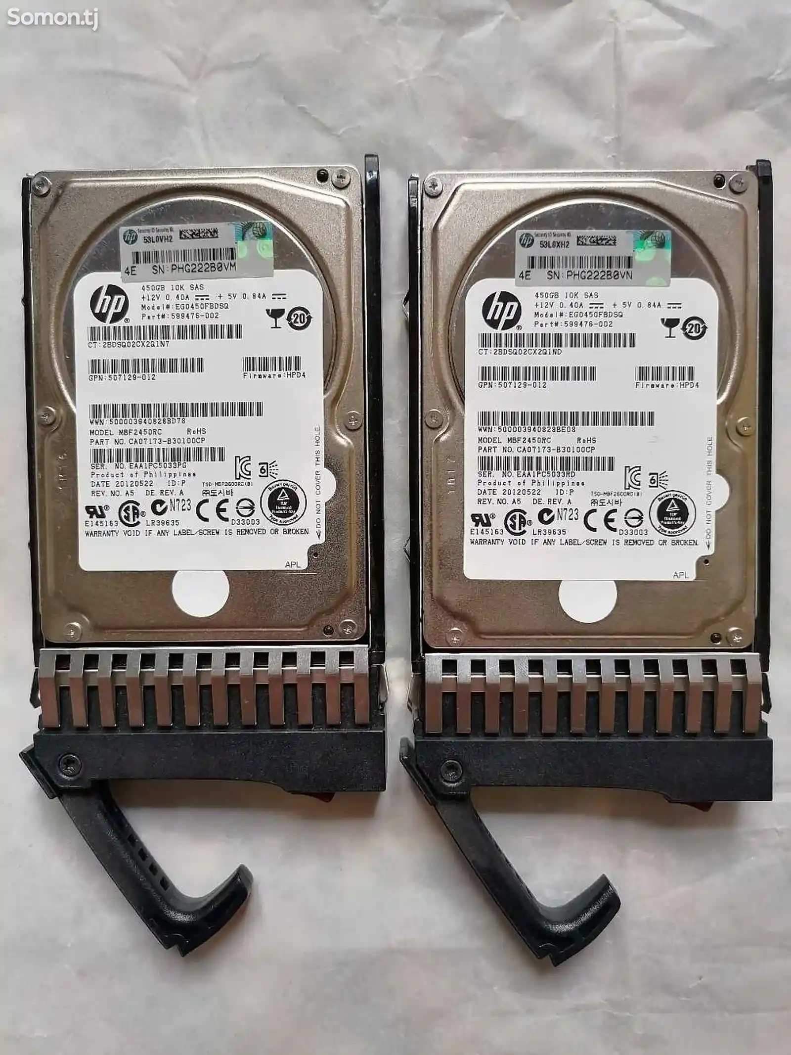 Оригинальный серверный жесткий диск HP-6