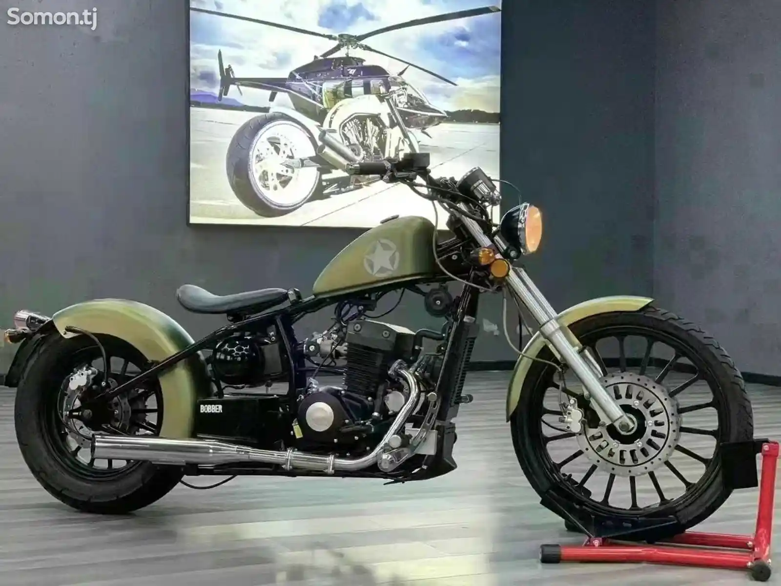 Мотоцикл Harley style Bobber 400cc на заказ-3