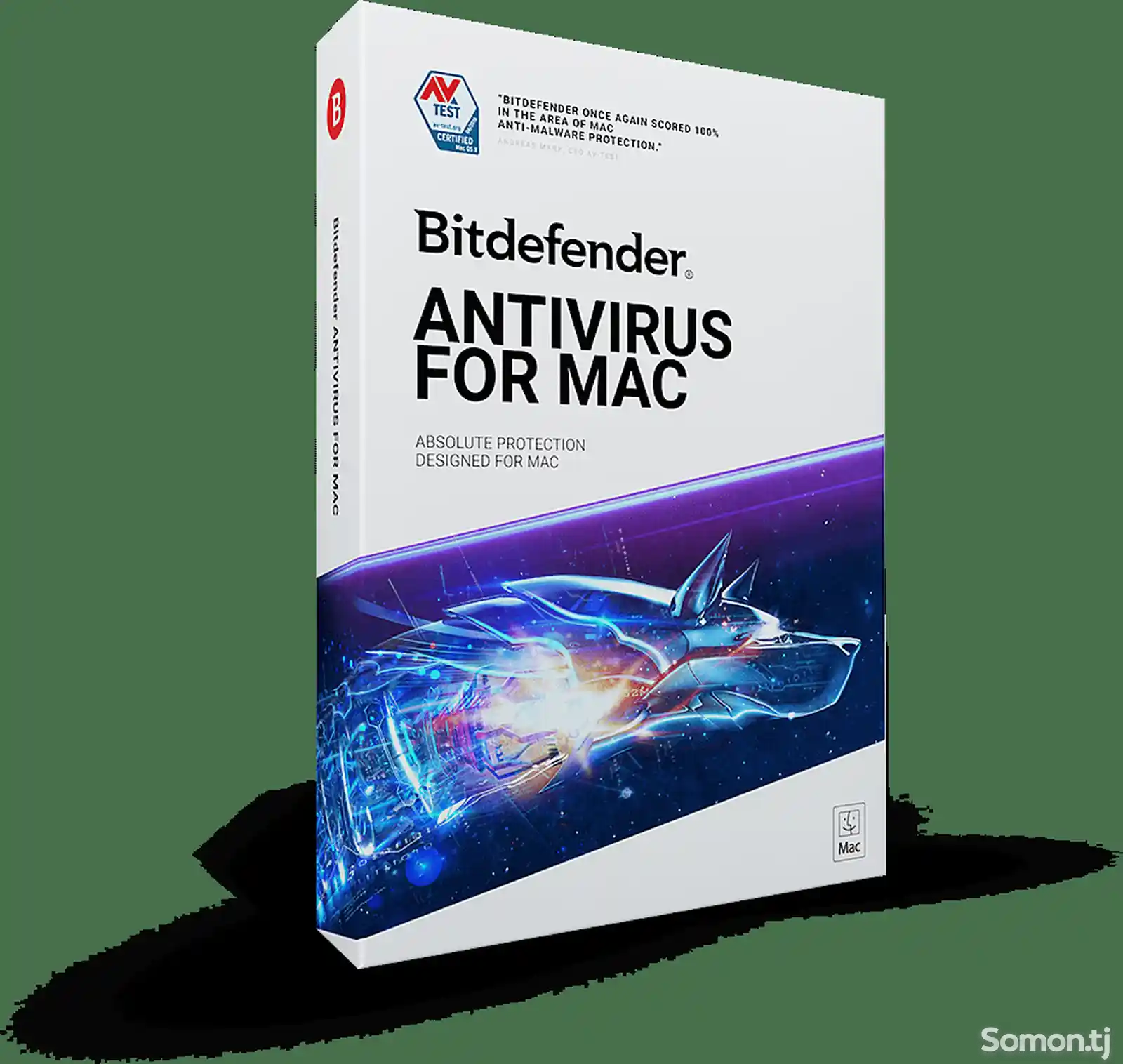 Bitdefender Antivirus for Mac - иҷозатнома барои 1 роёна, 1 сол
