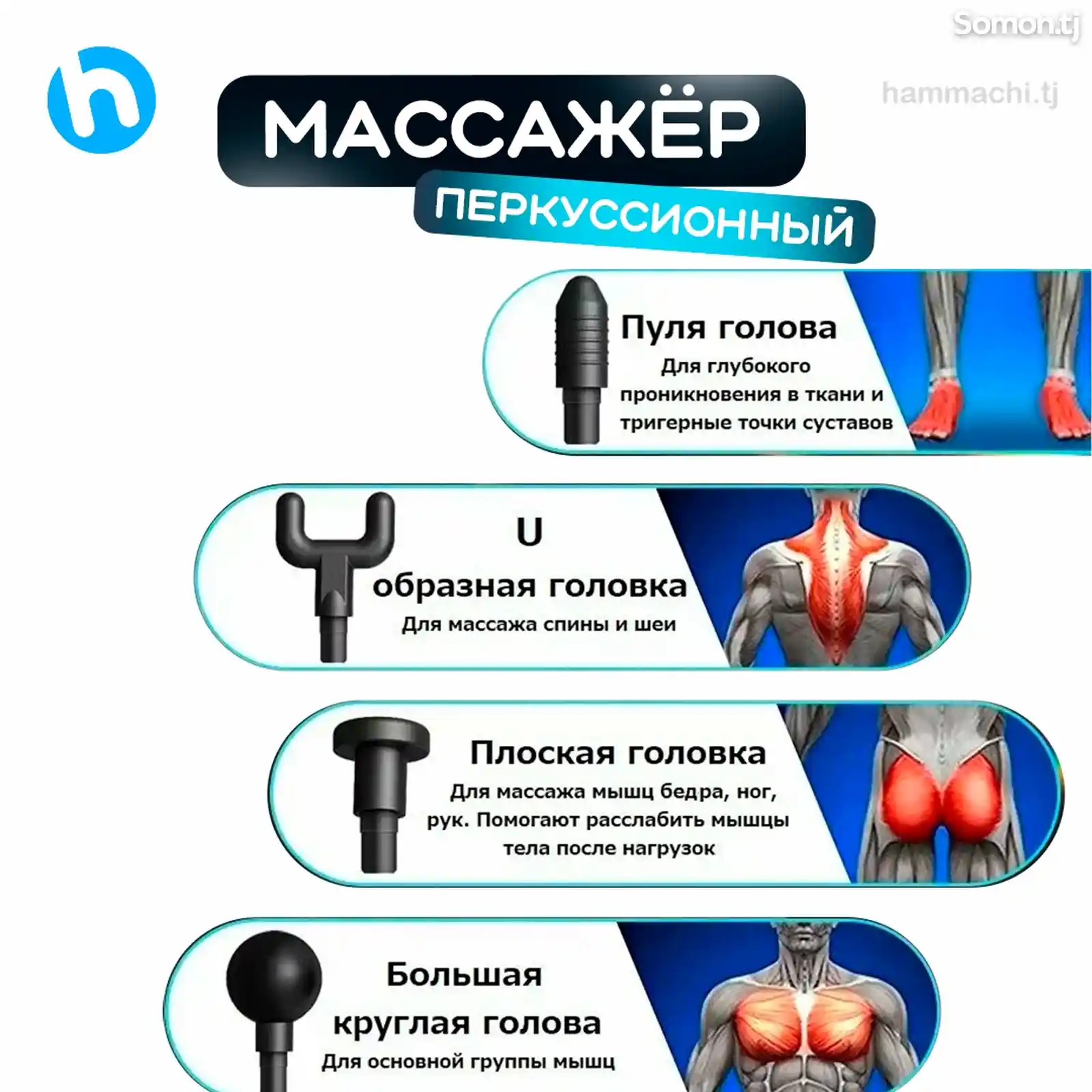 Массажёр перкуссионный-4