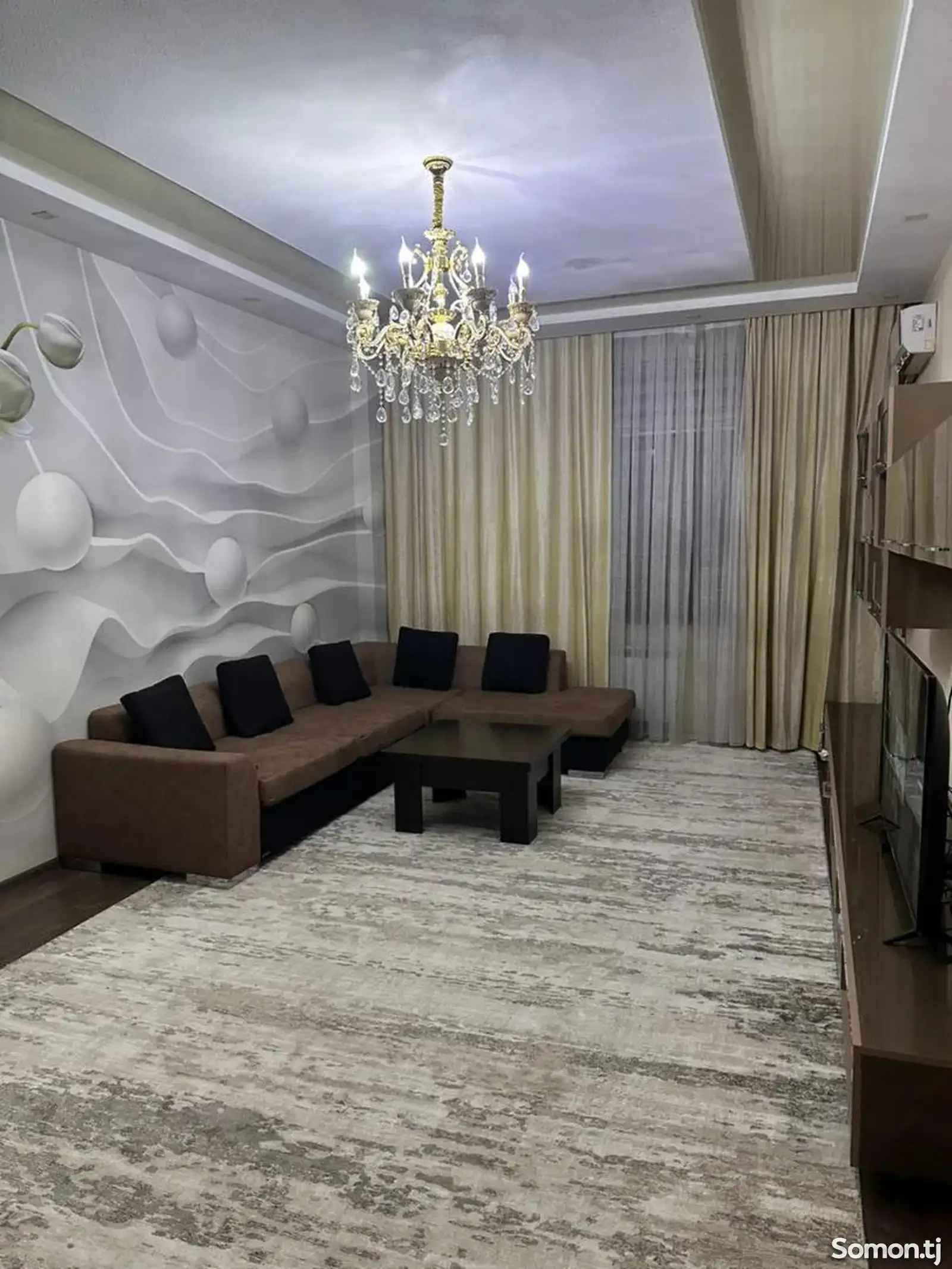 2-комн. квартира, 7 этаж, 60м², Сино-1