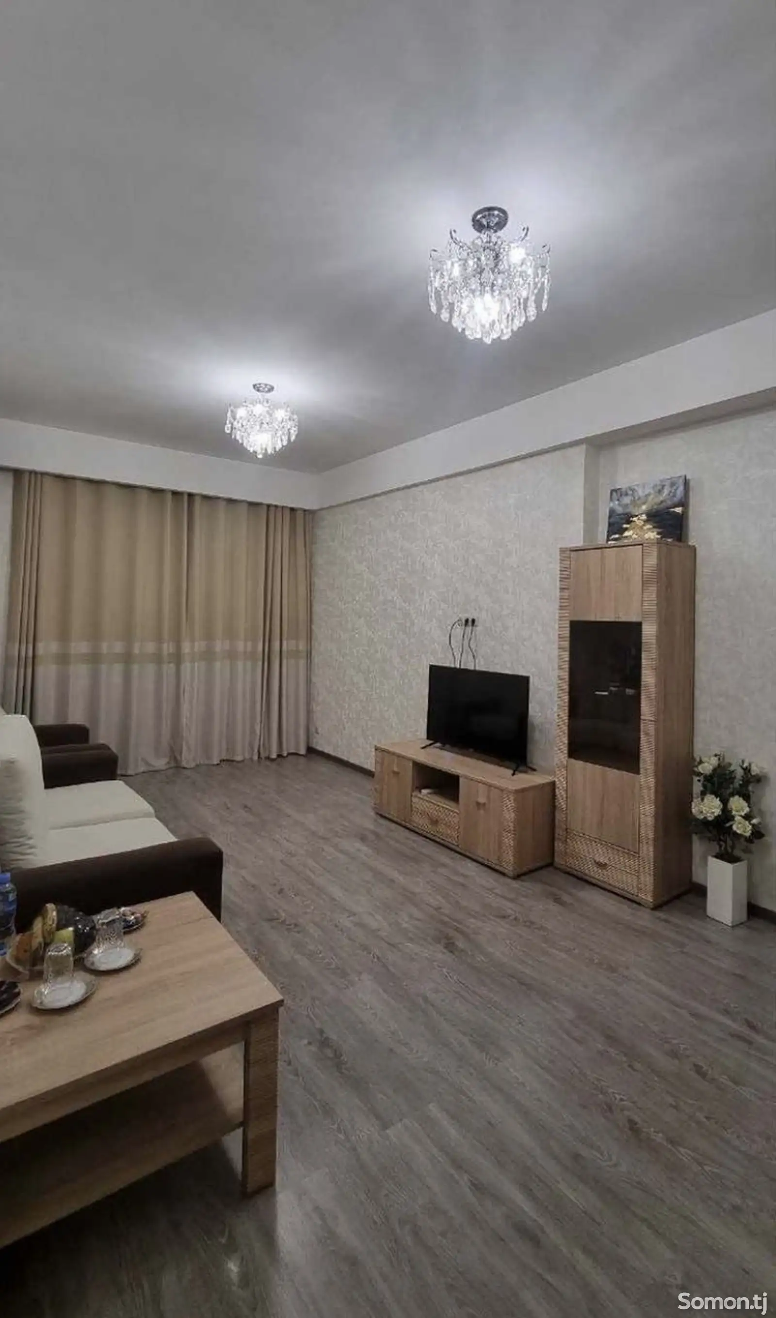 2-комн. квартира, 10 этаж, 75м², И. Сомони-1