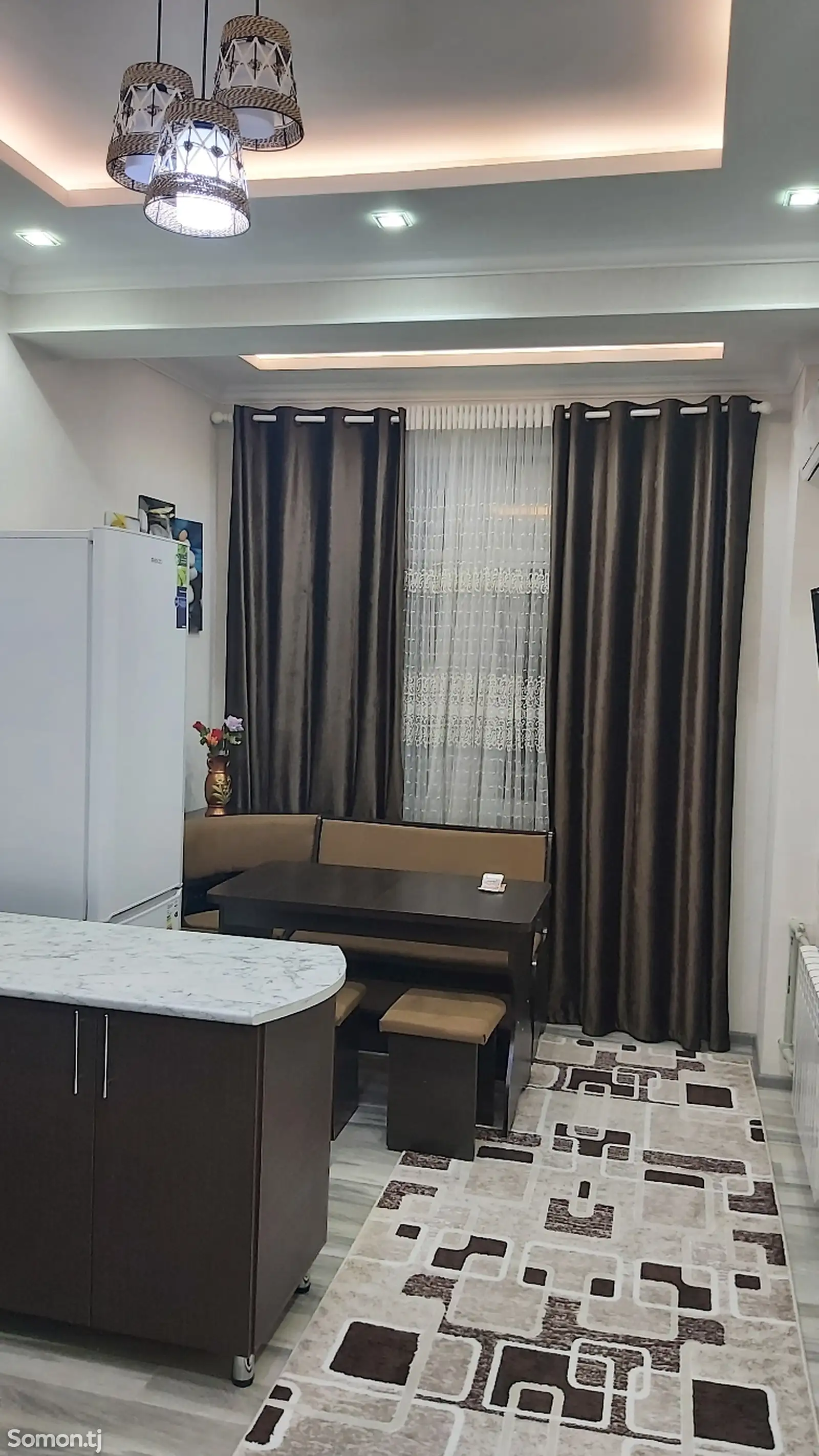 1-комн. квартира, 8 этаж, 50 м², И Сомони-1