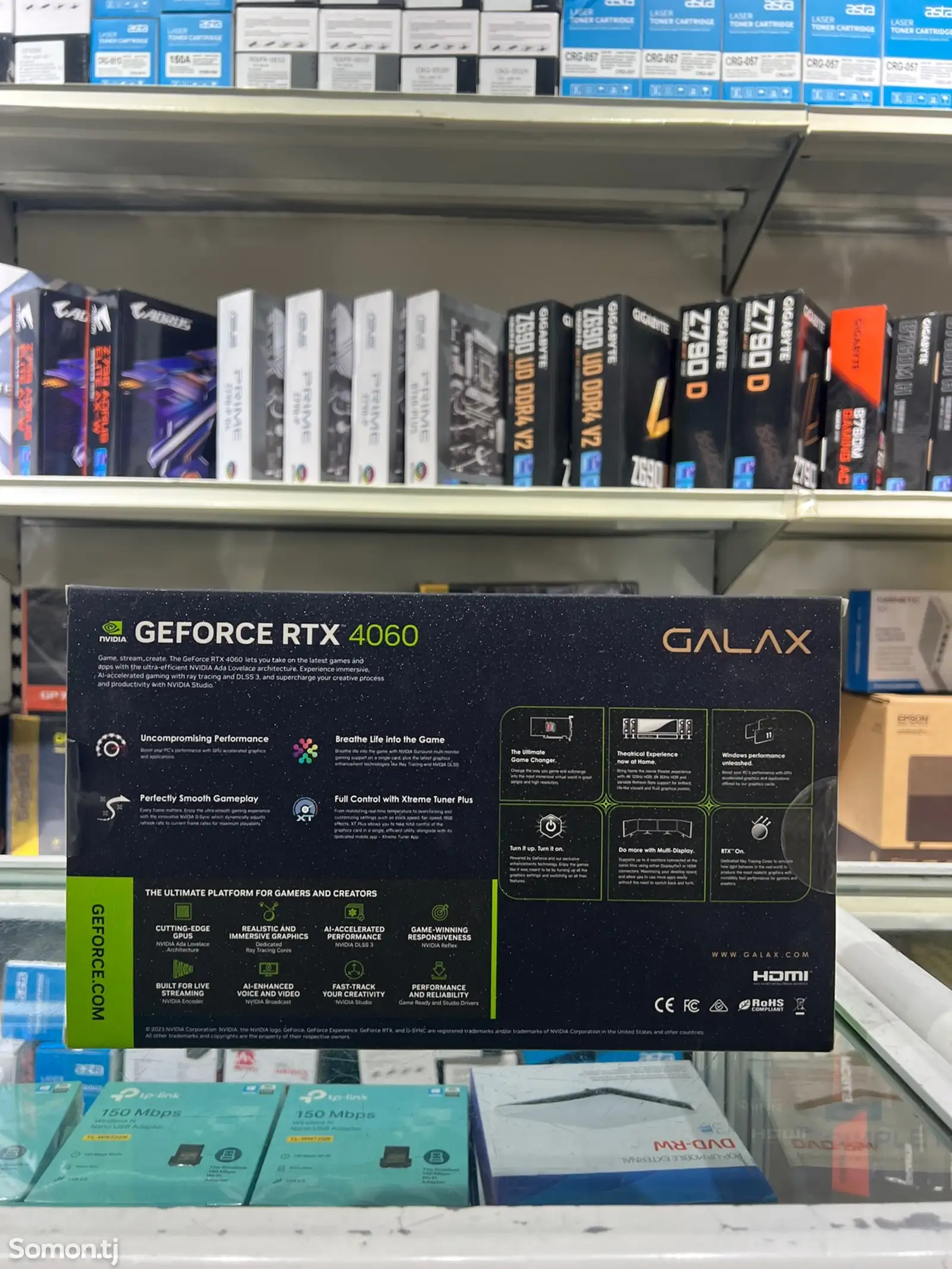 Видеокарта GEFORCE RTX 4060 1-CLICK OC 1X-2