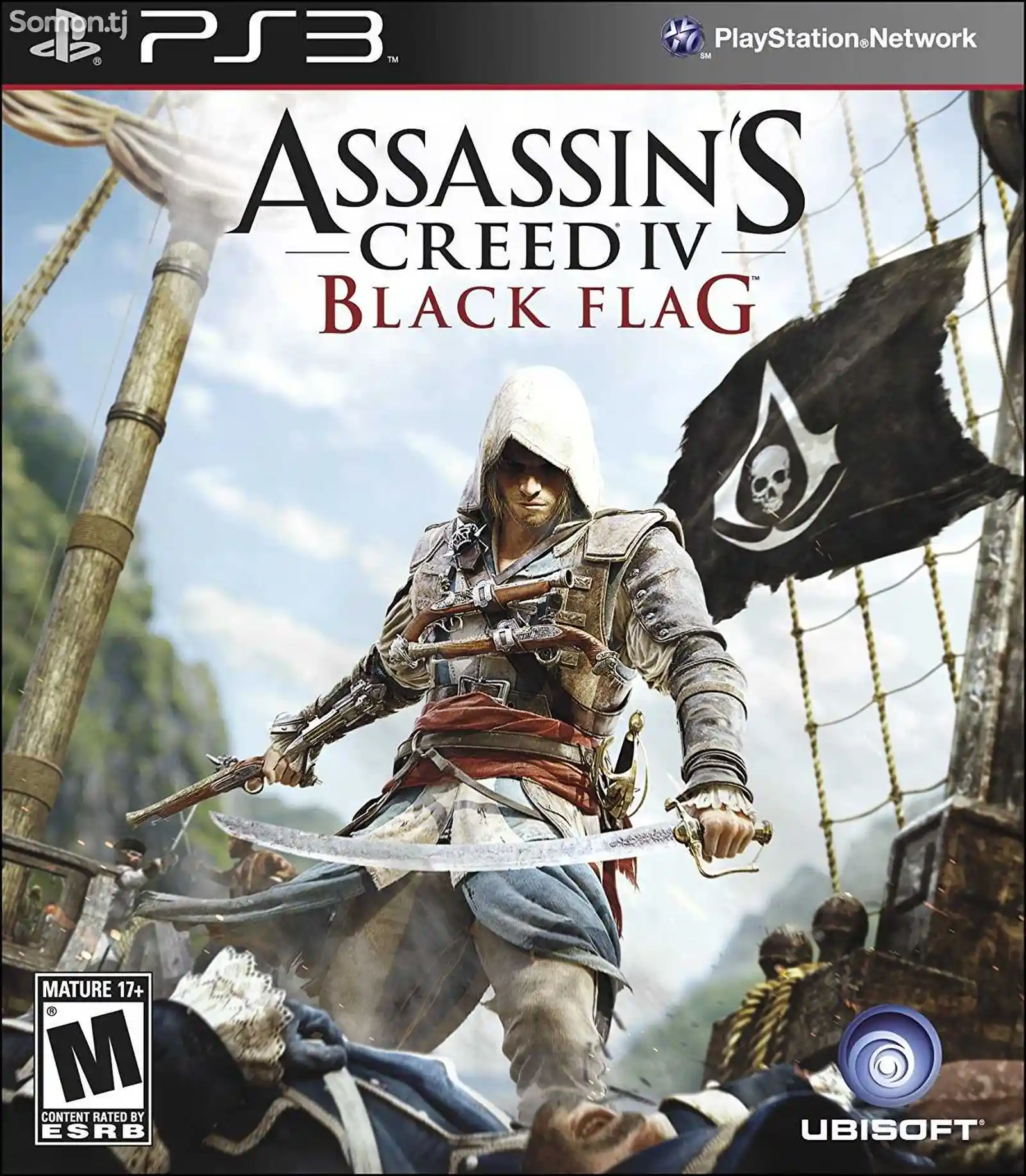 Игра Assassins Creed IV Black Flag для Sony PS3-1
