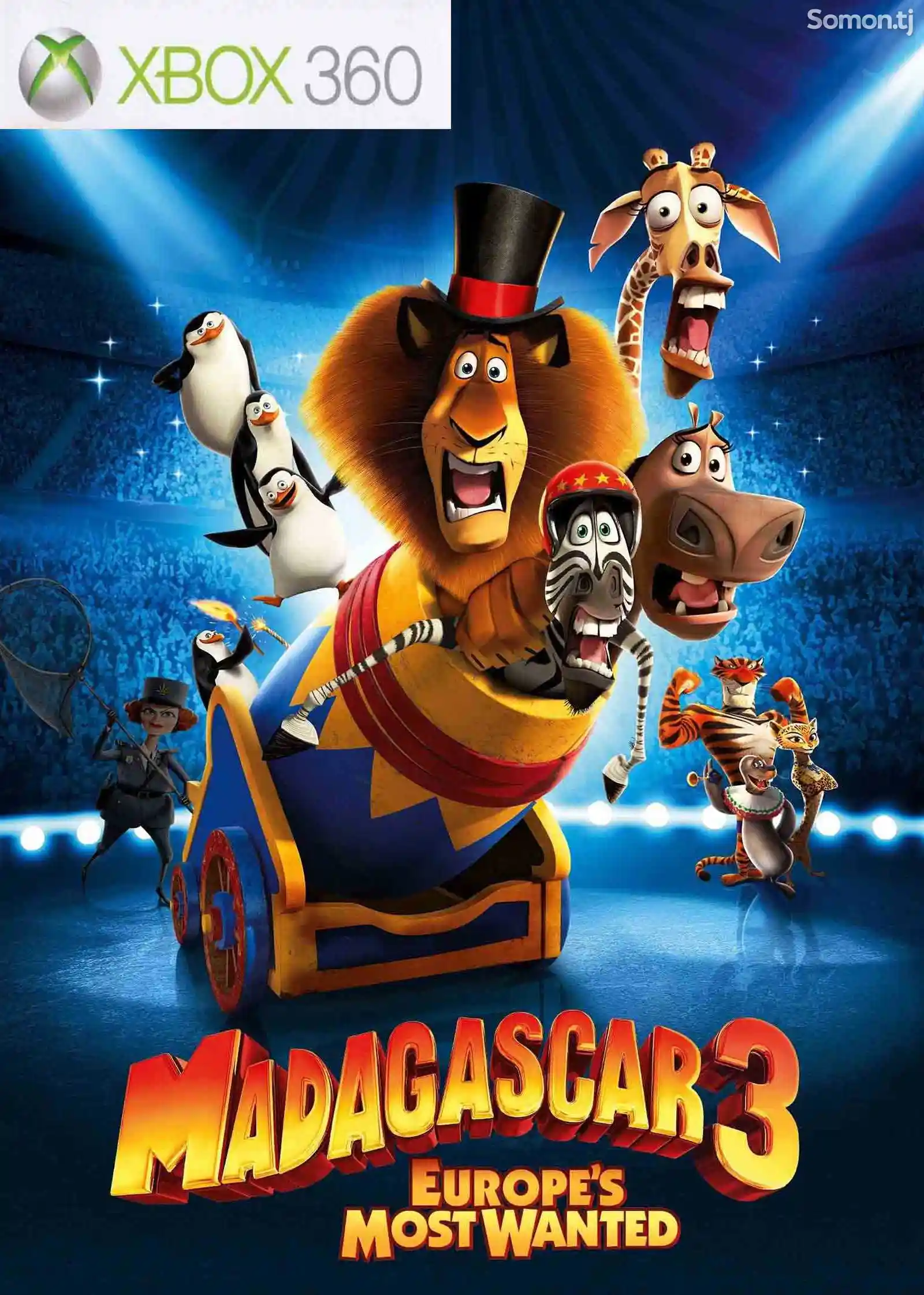Игра Madagascar 3 для прошитых Xbox 360