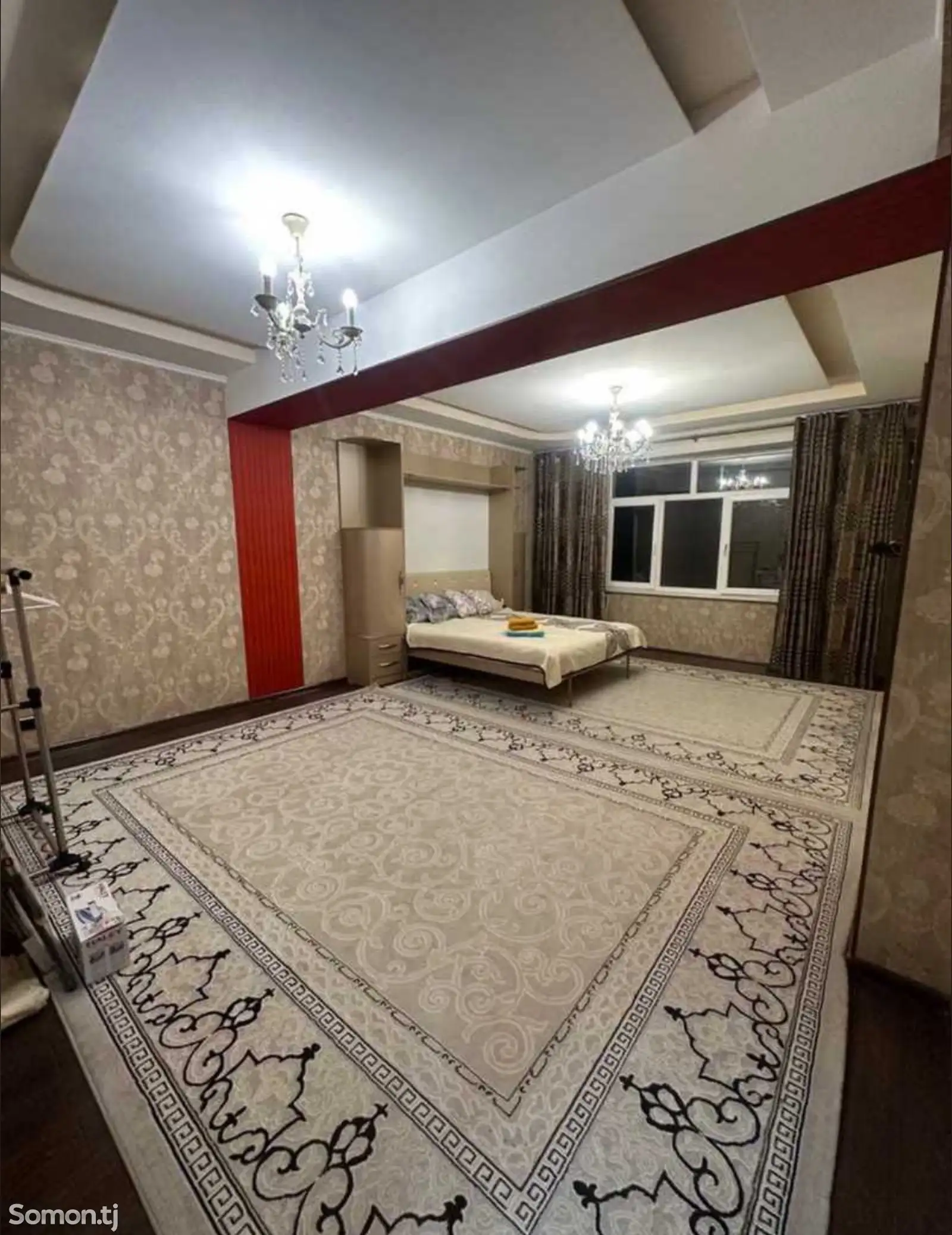 2-комн. квартира, 7 этаж, 74м², Сомони-1