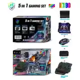 Геймпад, Профессиональный для Телефона 5 in 1 Gaming Set K190-2