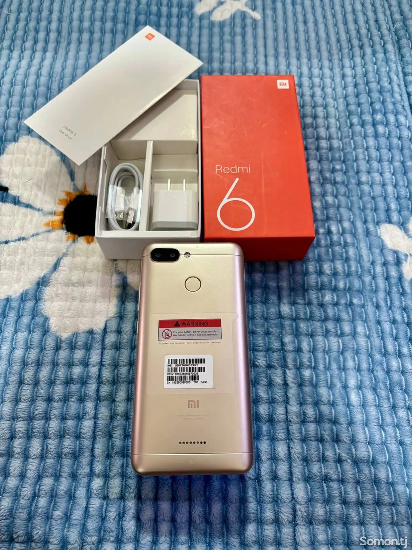 Xiaomi Redmi 6 64 Gb Gold-1