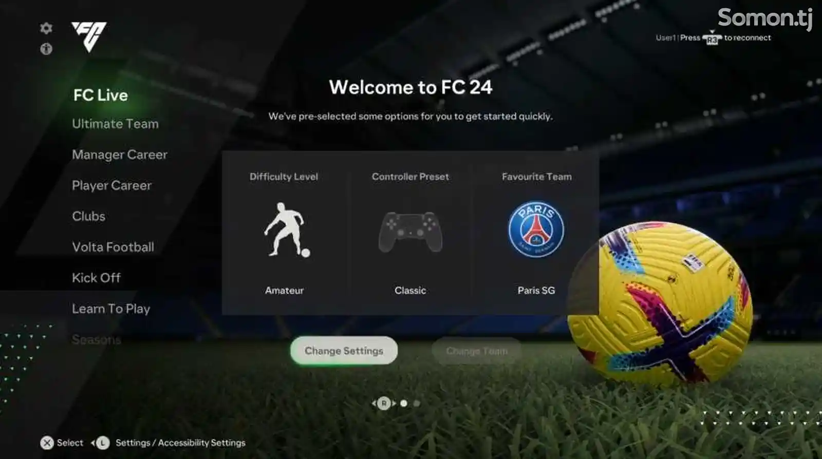 Игра EA Sports FC 24 Ultimate Edition для Sony PS4-5