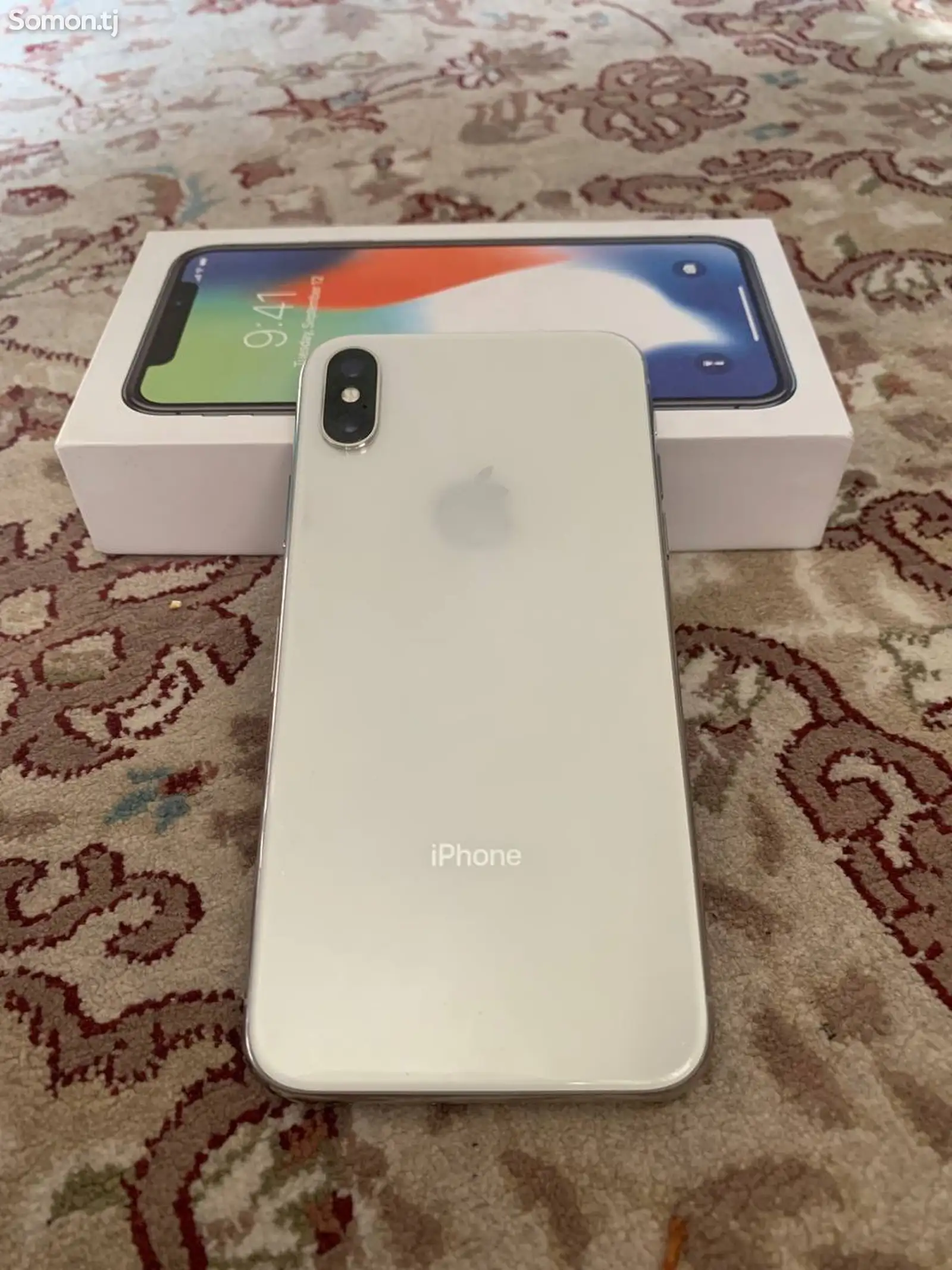 Apple iPhone X, 256 gb, Silver-1