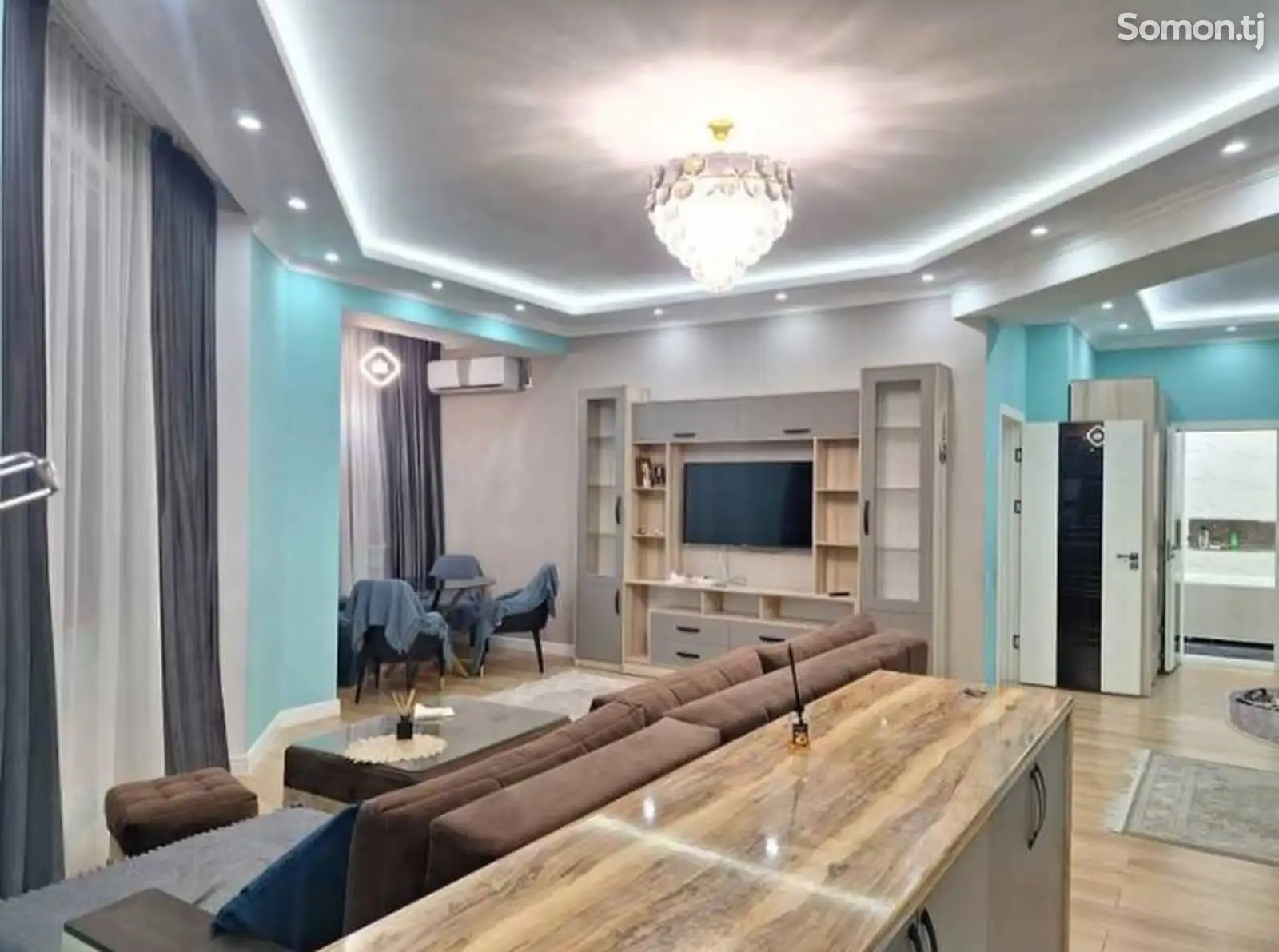 3-комн. квартира, 14 этаж, 96м², Хукумати Сино-1