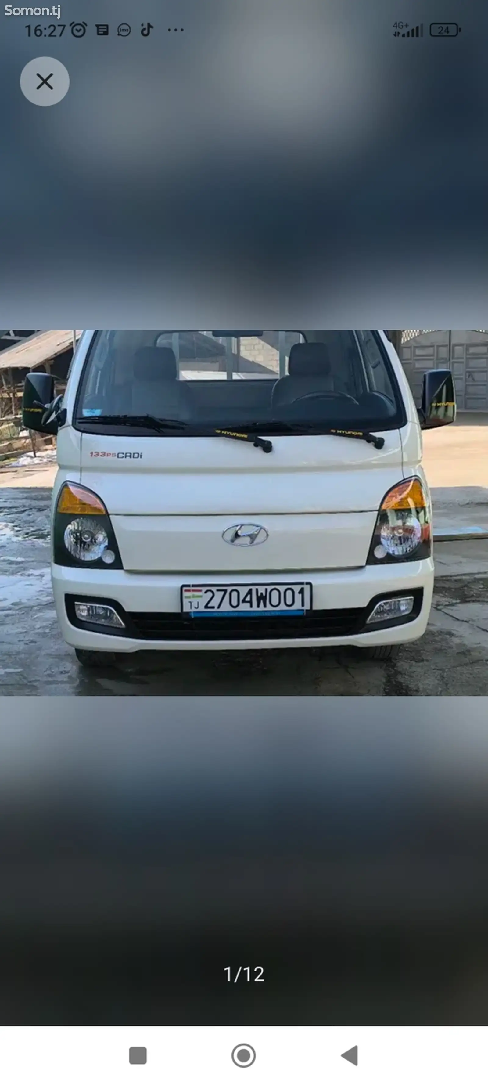 Бортовой автомобиль Hyundai porter, 2014-1