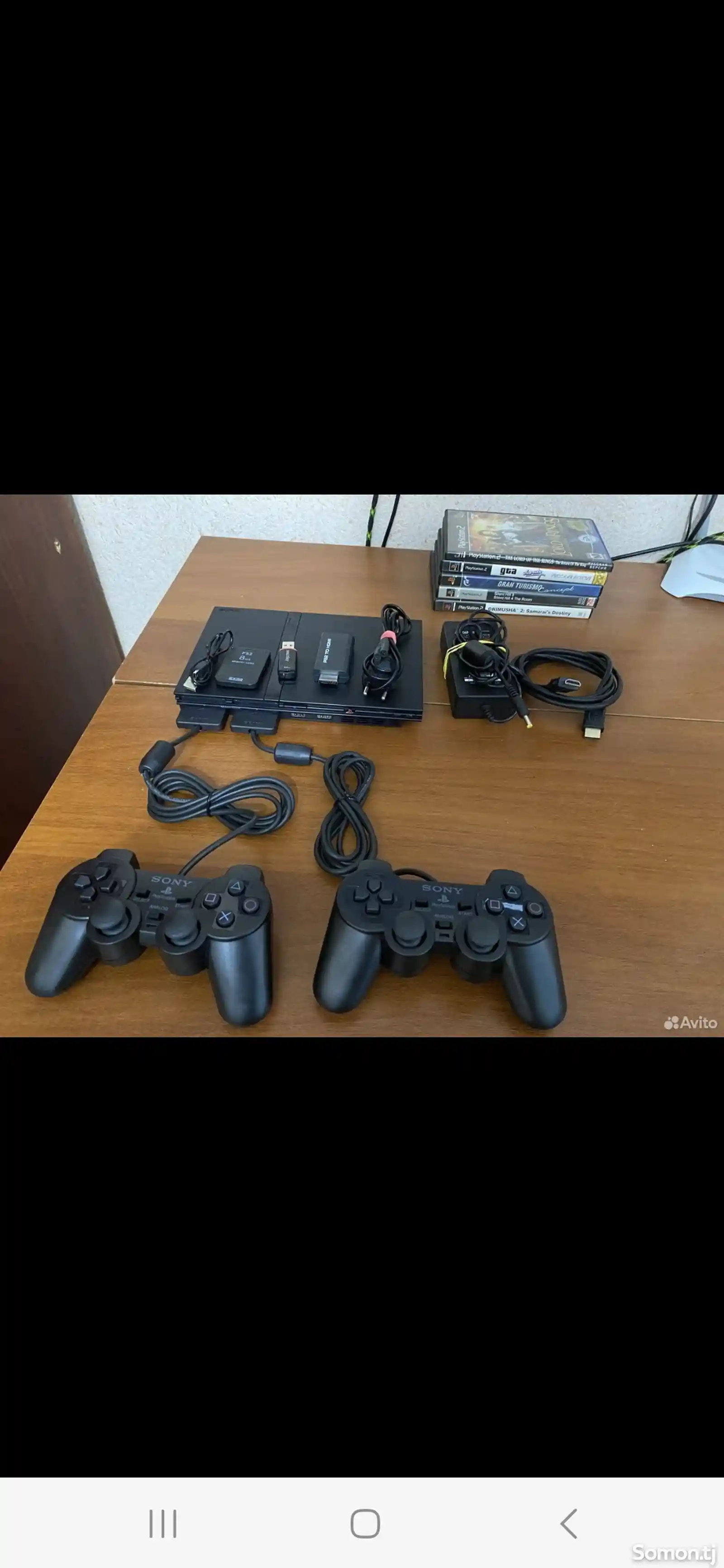 Игровая приставка Sony playstation 2 Slim прошитая-1