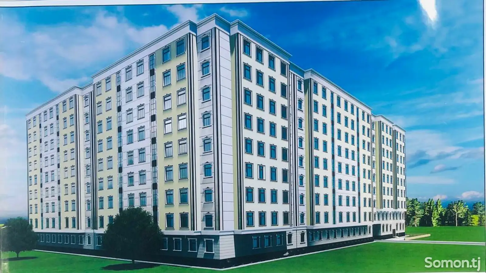 2-комн. квартира, 6 этаж, 62 м², Рудаки-1