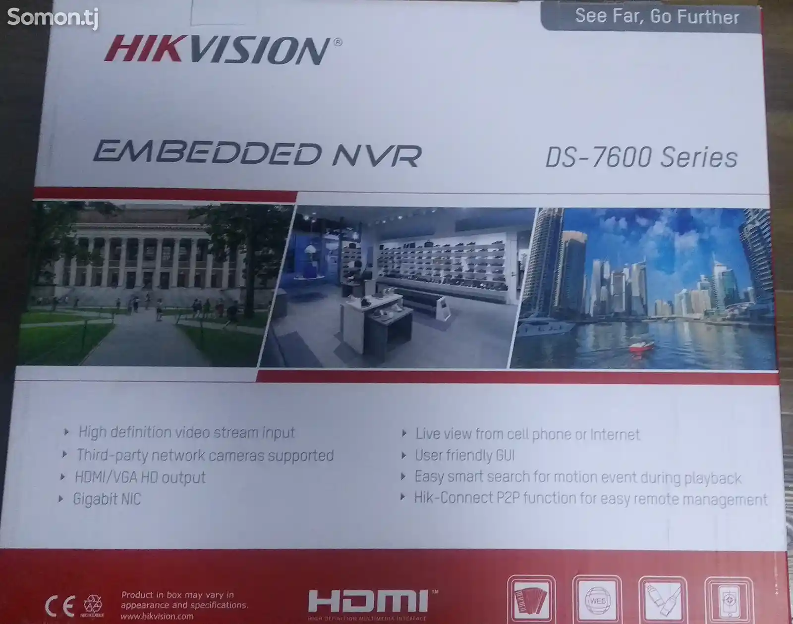 IP Видеорегистратор Hikvision DS-7616NI-K2-1