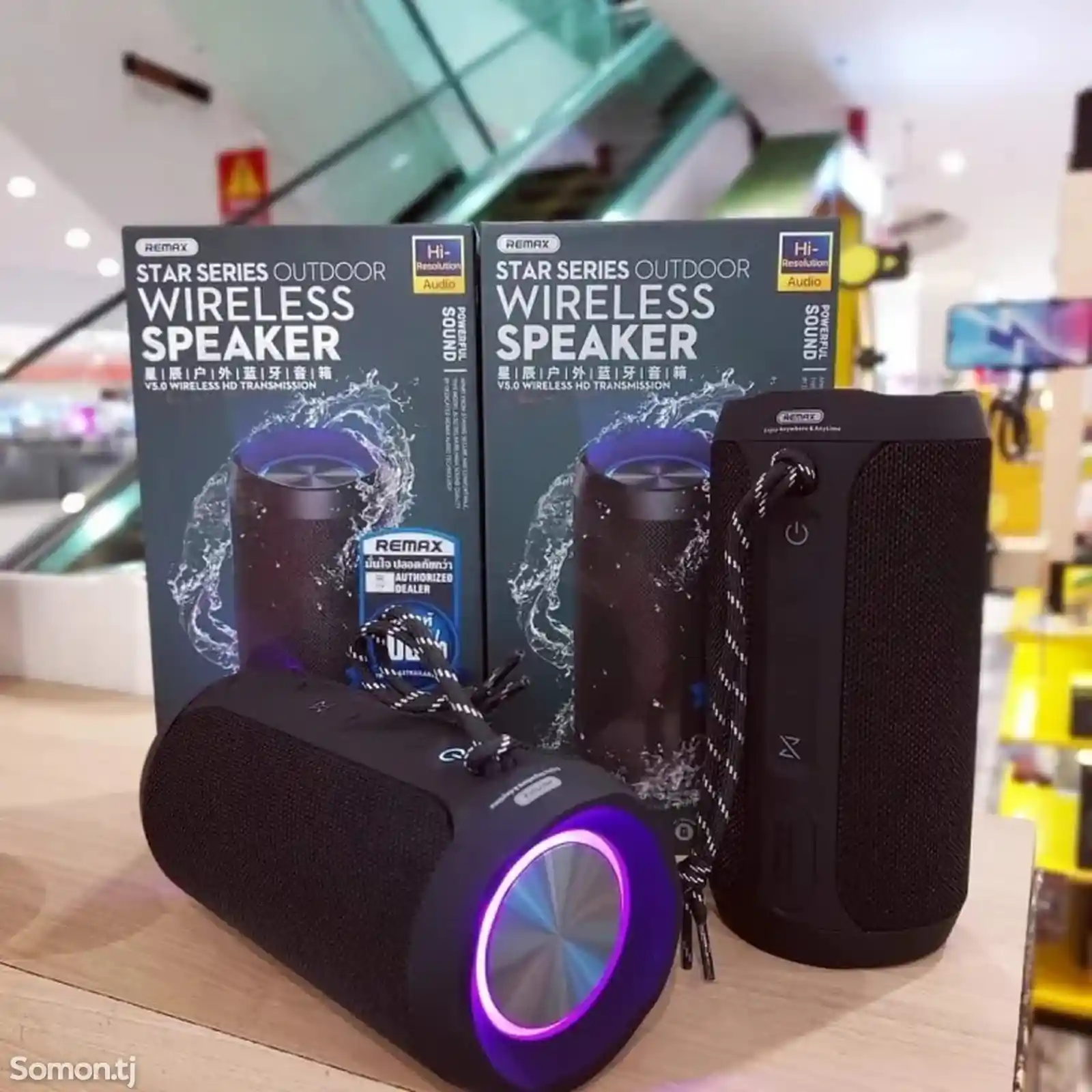 Портативная акустическая колонка wireless speaker Remax RB-M28 Pro-10