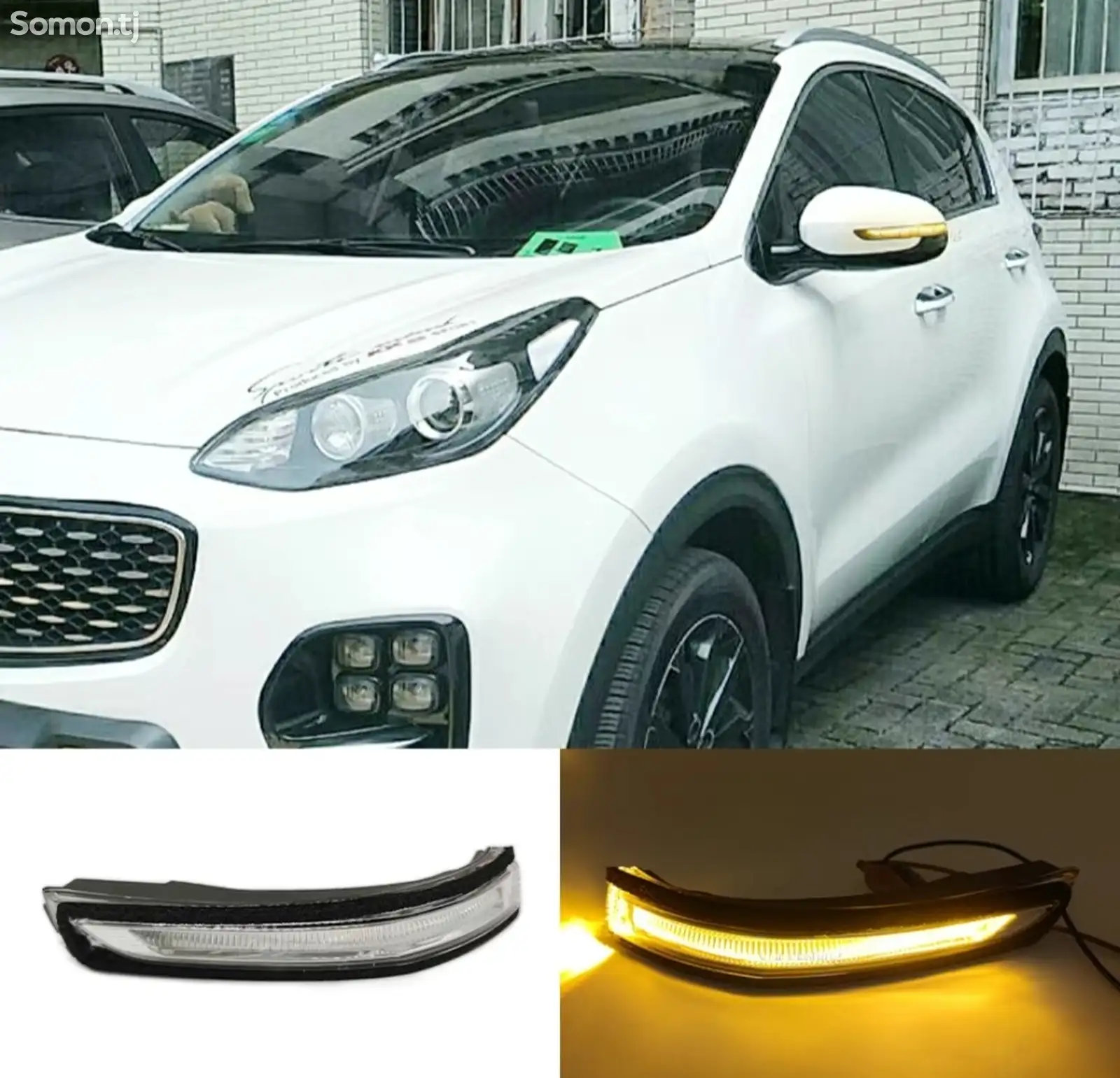 Поворотник боковых зеркал Hyundai, Kia-1