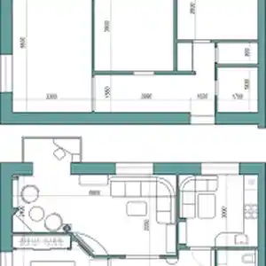 2-комн. квартира, 10 этаж, 50 м², кучаи Коргар