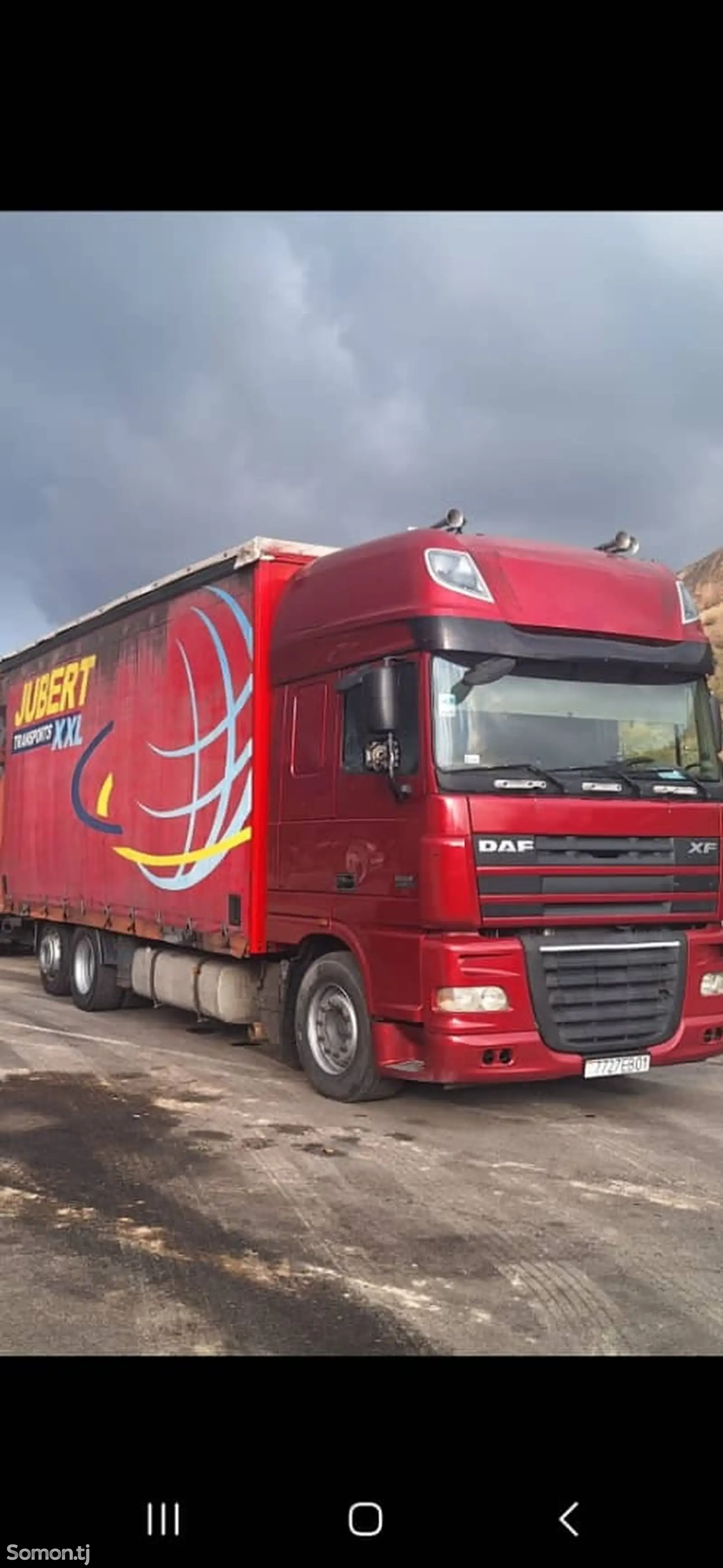 Бортовой грузовик DAF XF 460, 2008-1