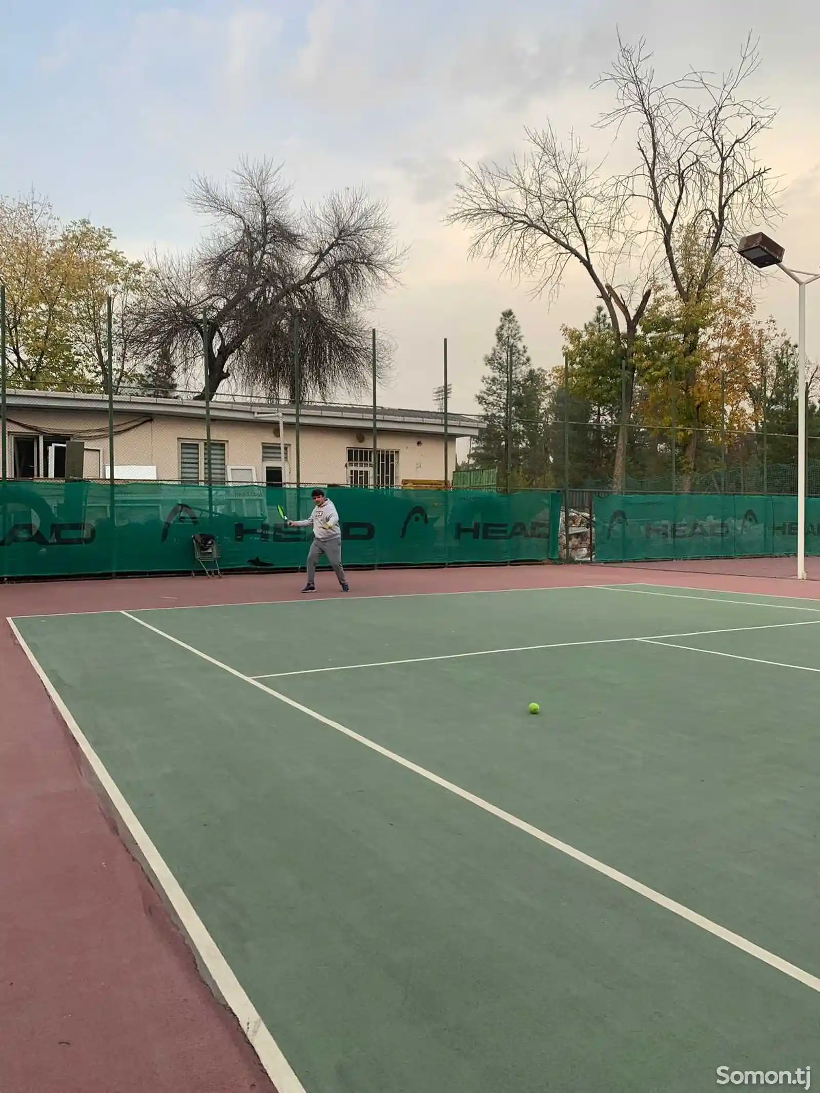 Уроки большого детского тенниса-10