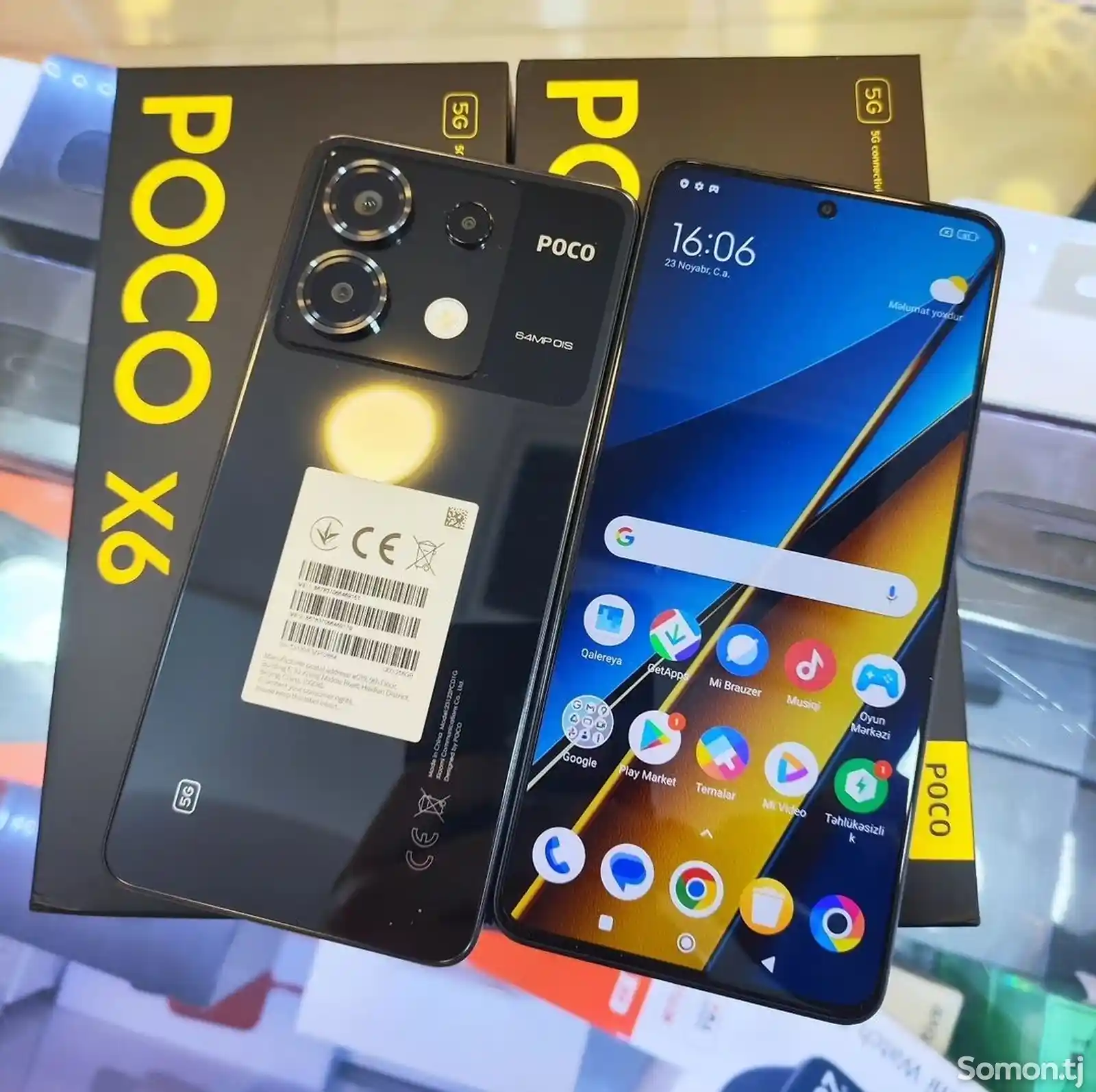 Xiaomi Poco X6 8+4/256gb Global Version 2024-3