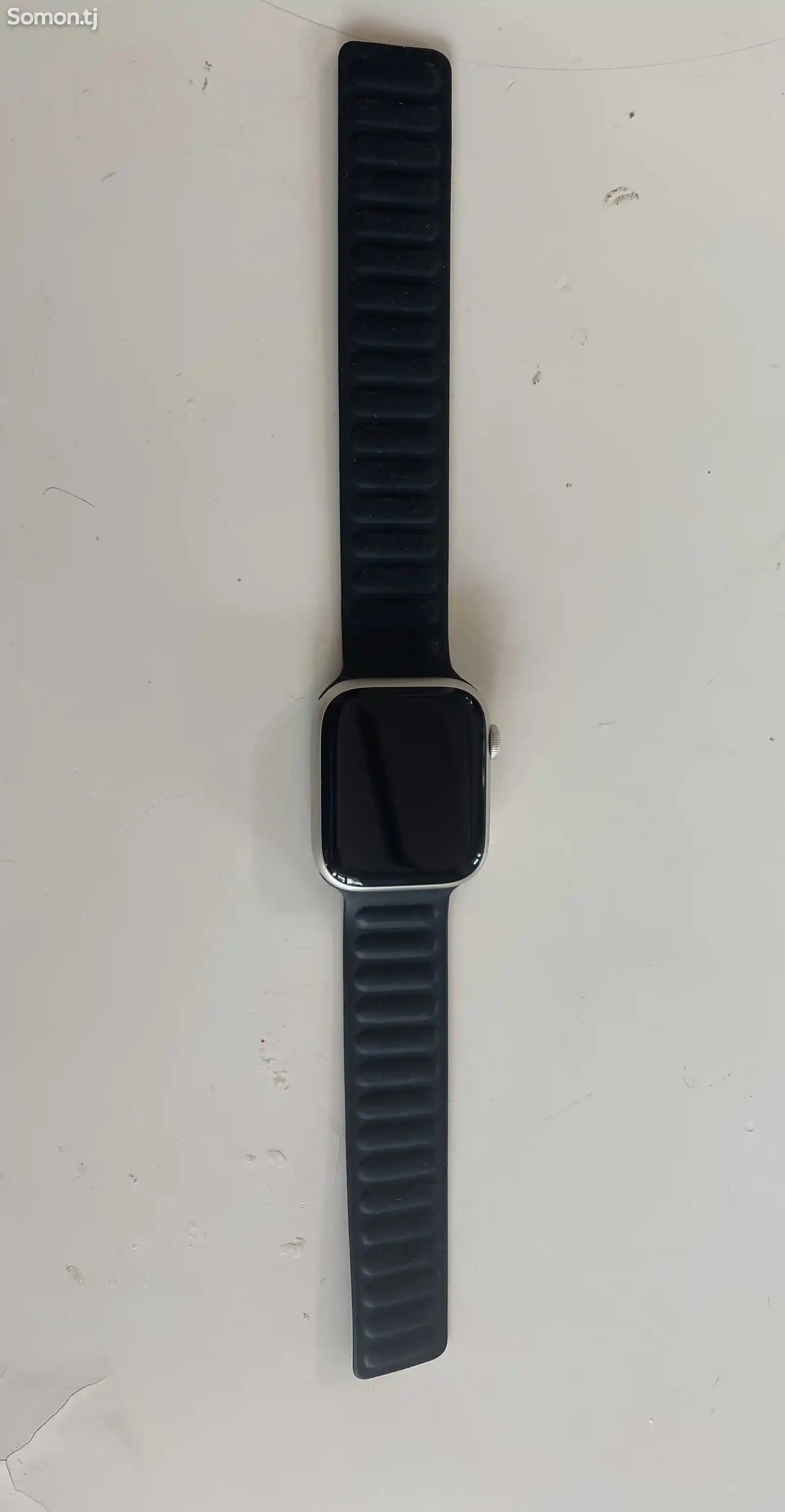 Apple Watch Series 8 45mm Starlight Aluminum Case starlight Sport Band.-5
